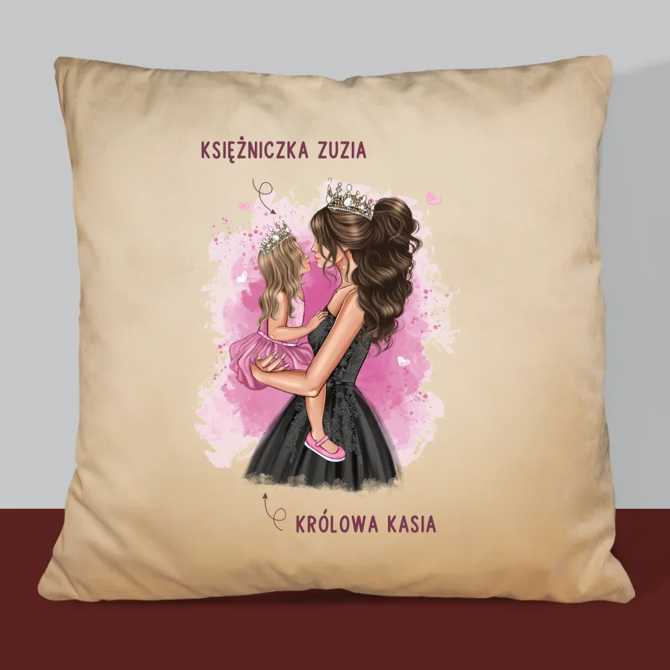 Kreator Postaci: Księżniczka Mamusi - Personalizowana Poduszka - Image 6
