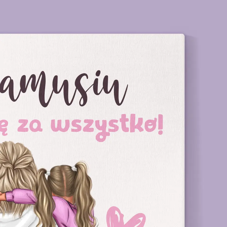 Kreator Postaci: Mama z Dzieckiem - Wydruk Obramowany - Image 14