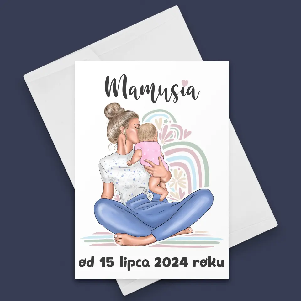 Kreator Postaci: Młoda Mama - Kartka z Życzeniami - Image 3