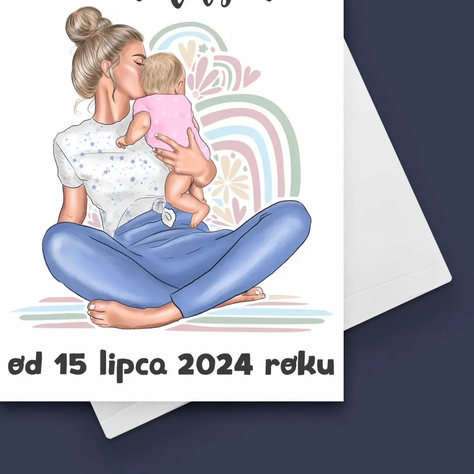 Kreator Postaci: Młoda Mama - Kartka z Życzeniami - Image 4