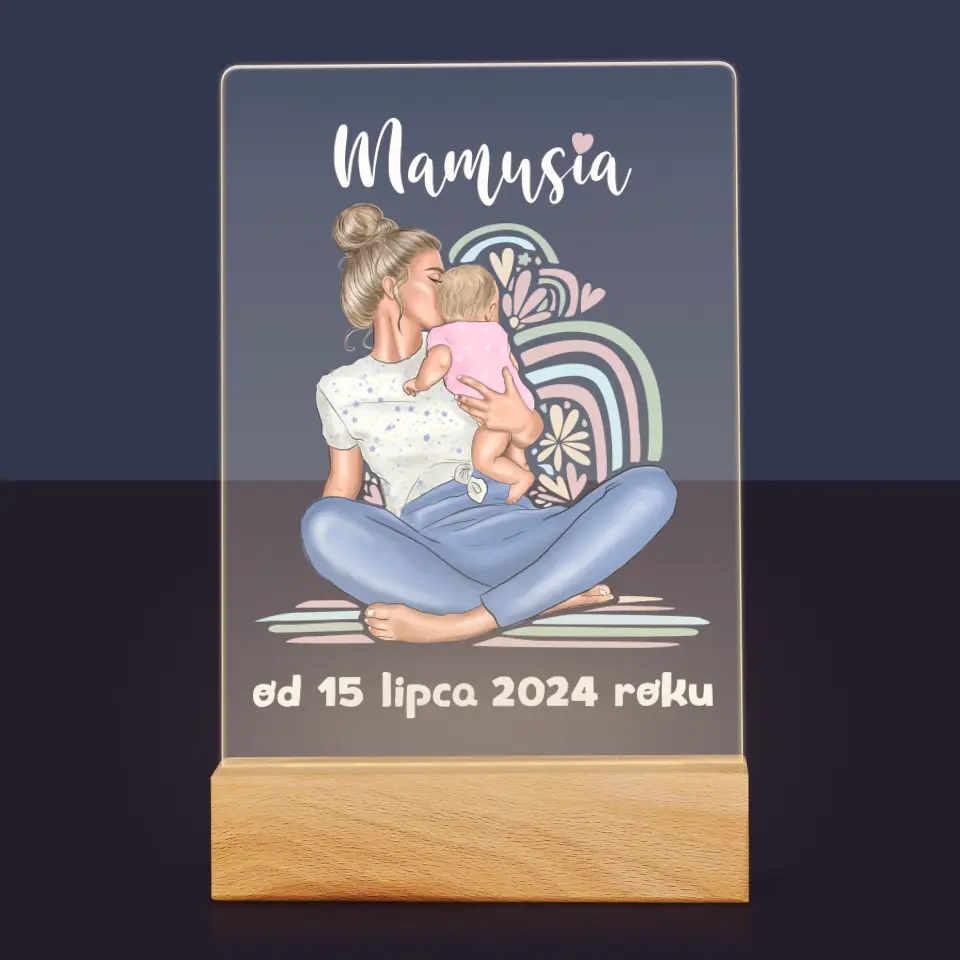Kreator Postaci: Młoda Mama - Wydruk Na Szkle Akrylowym - Image 7