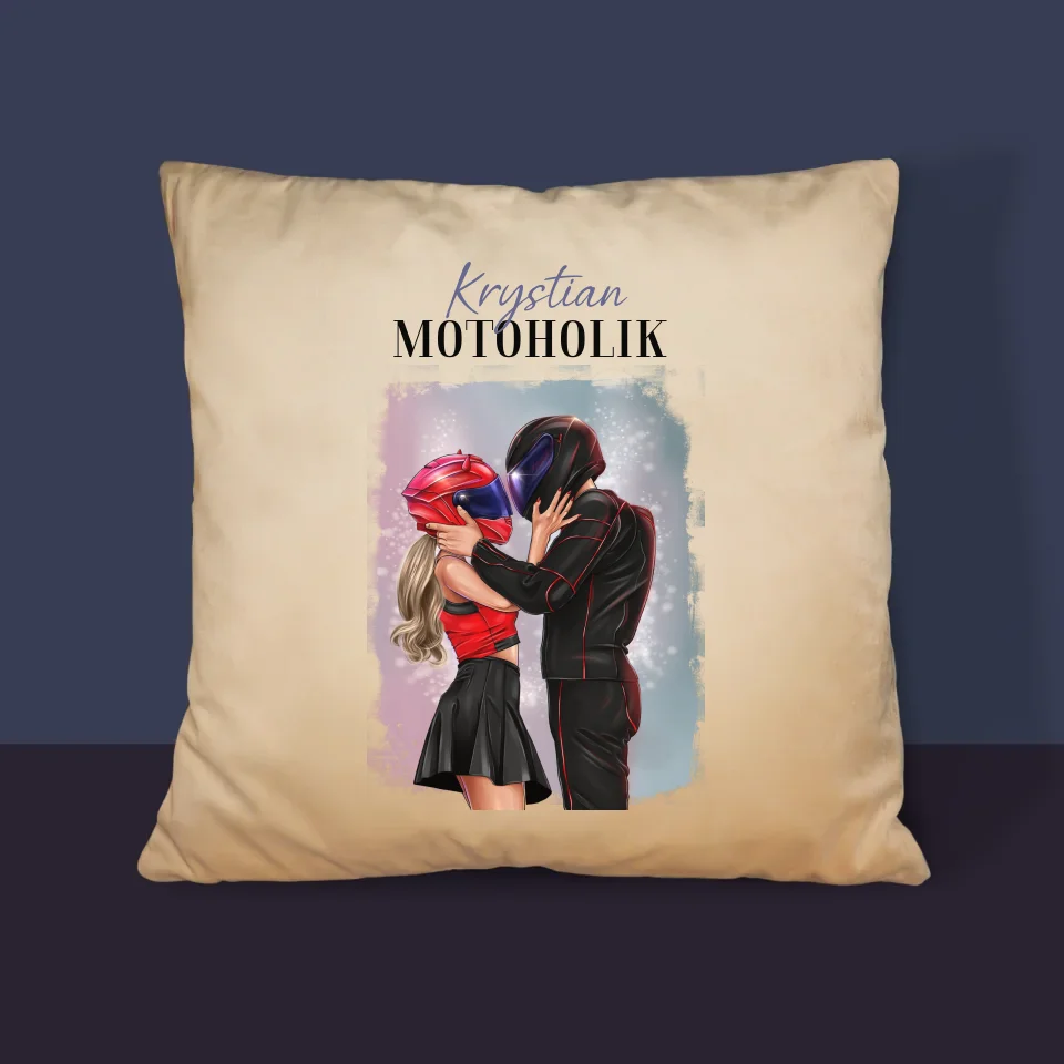 Kreator Postaci: Motoholik - Poduszka z Nadrukiem - Image 4