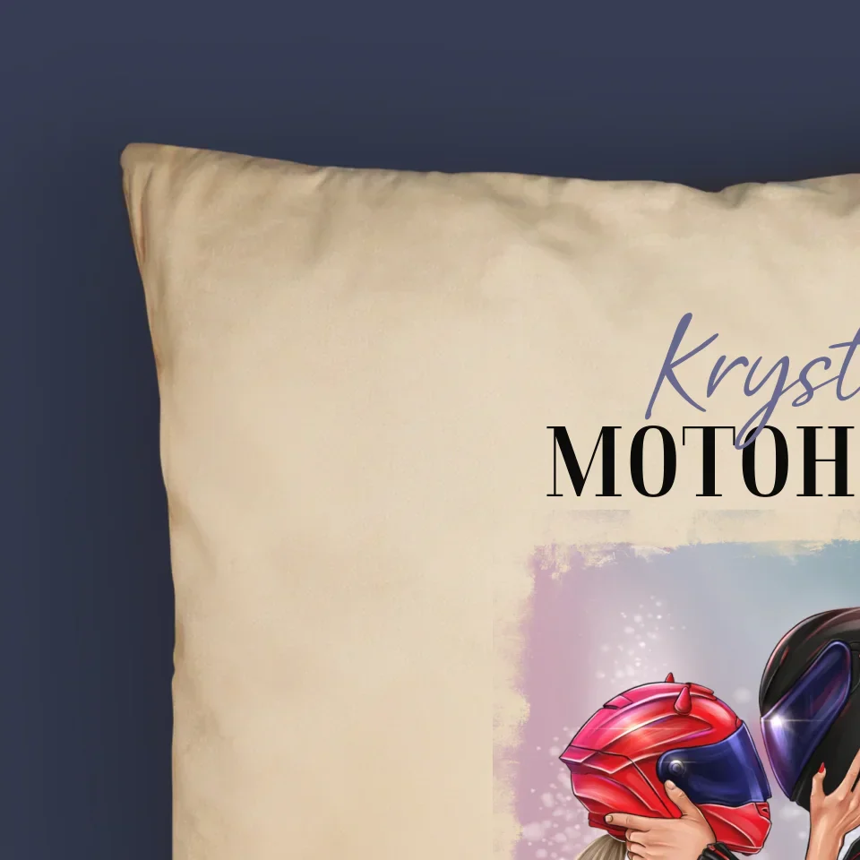 Kreator Postaci: Motoholik - Poduszka z Nadrukiem - Image 5