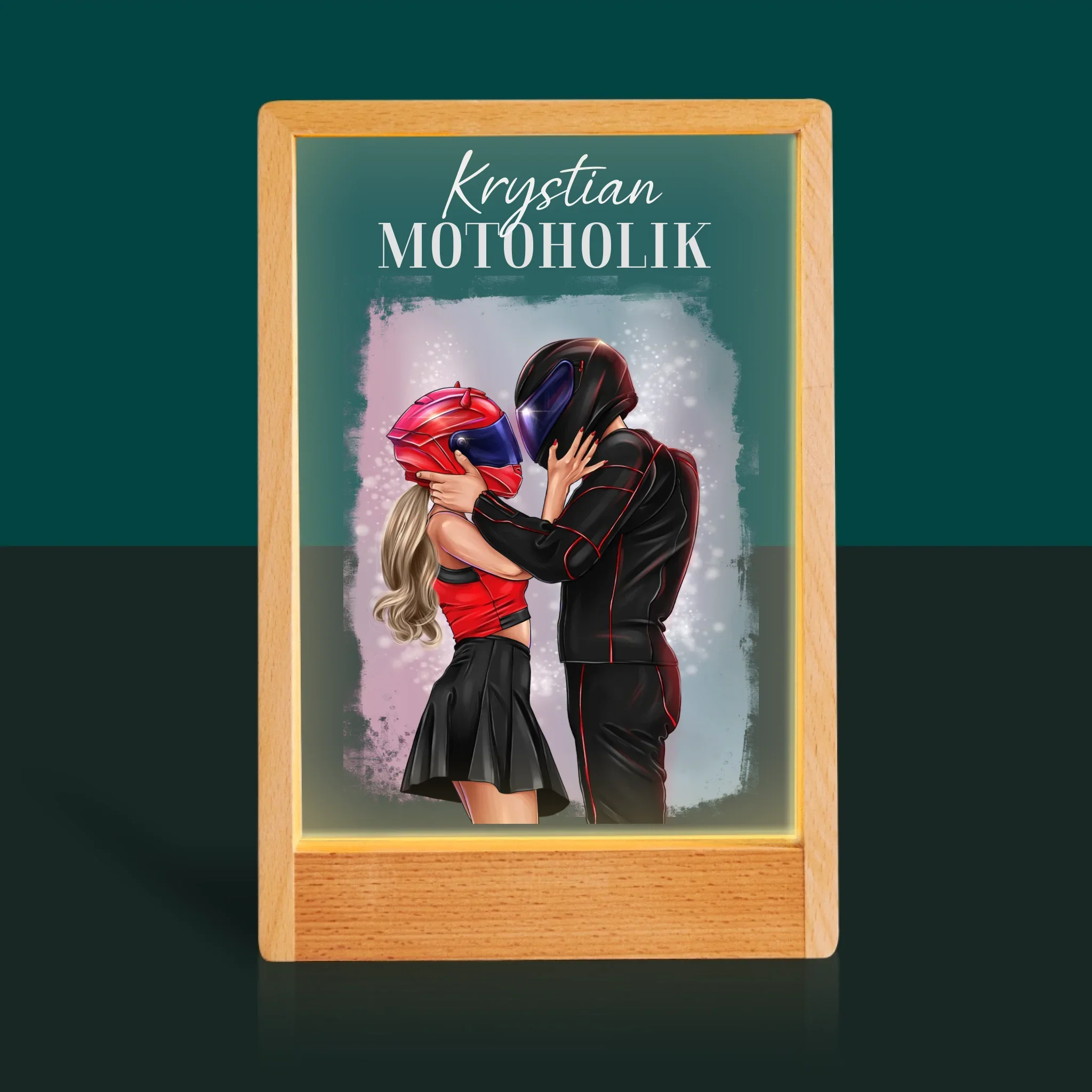 Kreator Postaci: Motoholik - Wydruk Na Szkle Akrylowym - Image 10