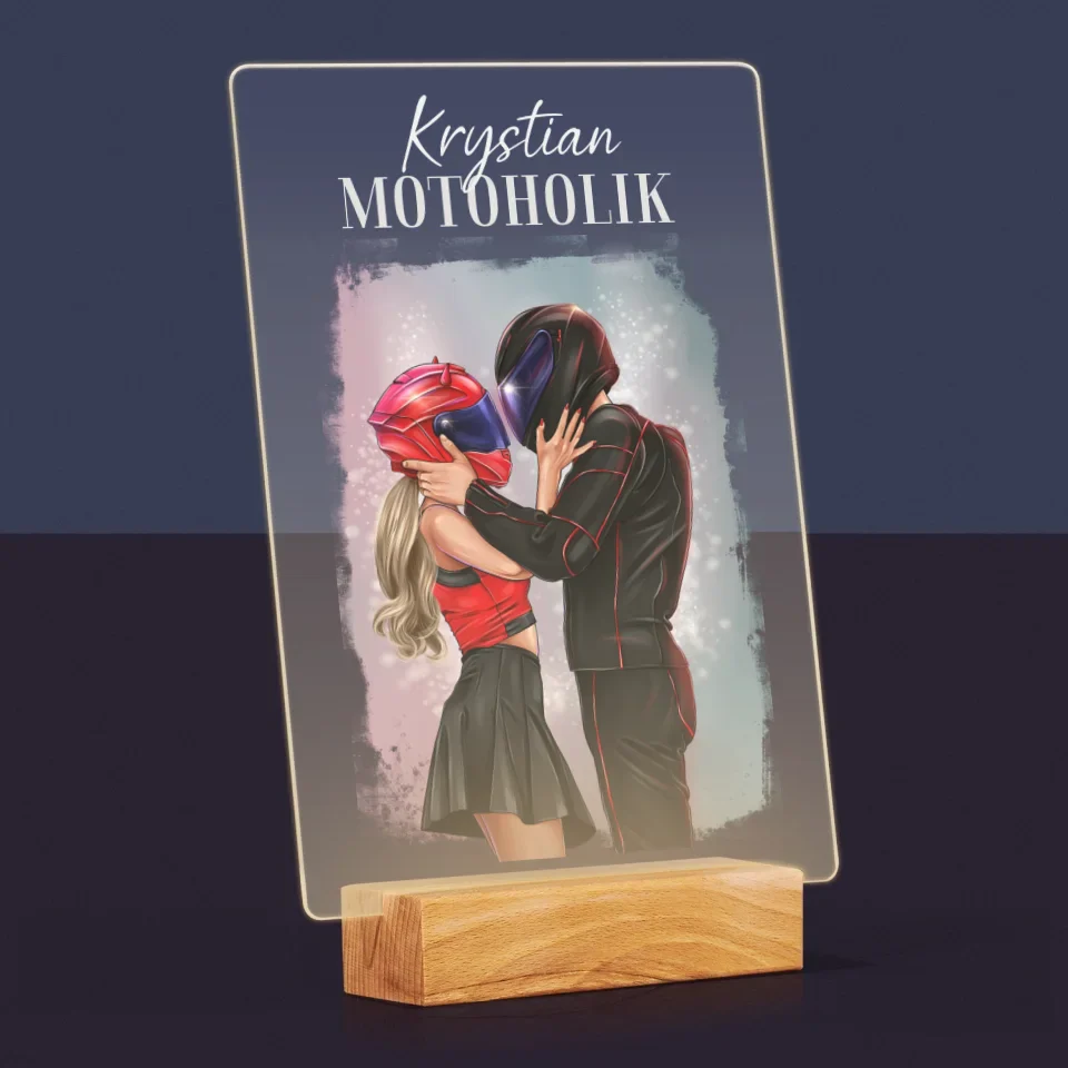 Kreator Postaci: Motoholik - Wydruk Na Szkle Akrylowym - Image 8
