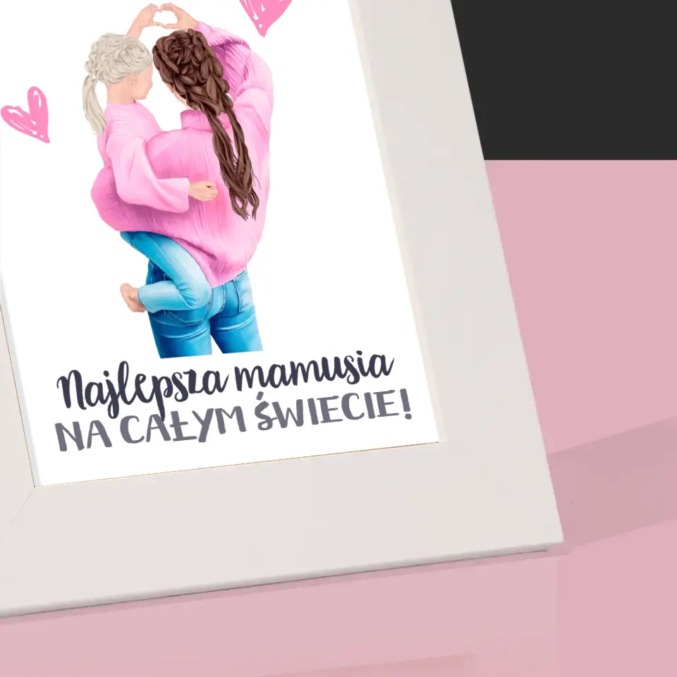 Kreator Postaci: Najlepsza Mamusia Na Świecie - Ramka Na Zdjęcie - Image 4
