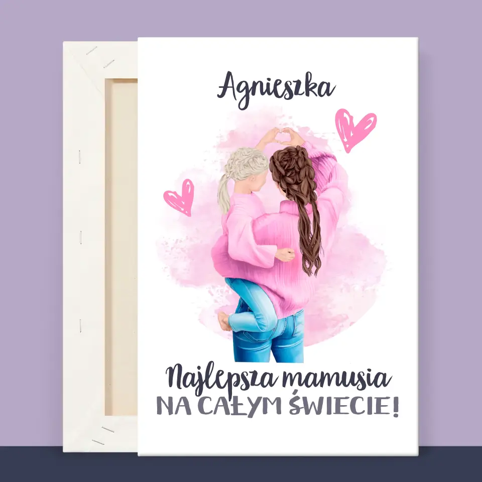 Kreator Postaci: Najlepsza Mamusia Na Świecie - Wydruk Obramowany - Image 12