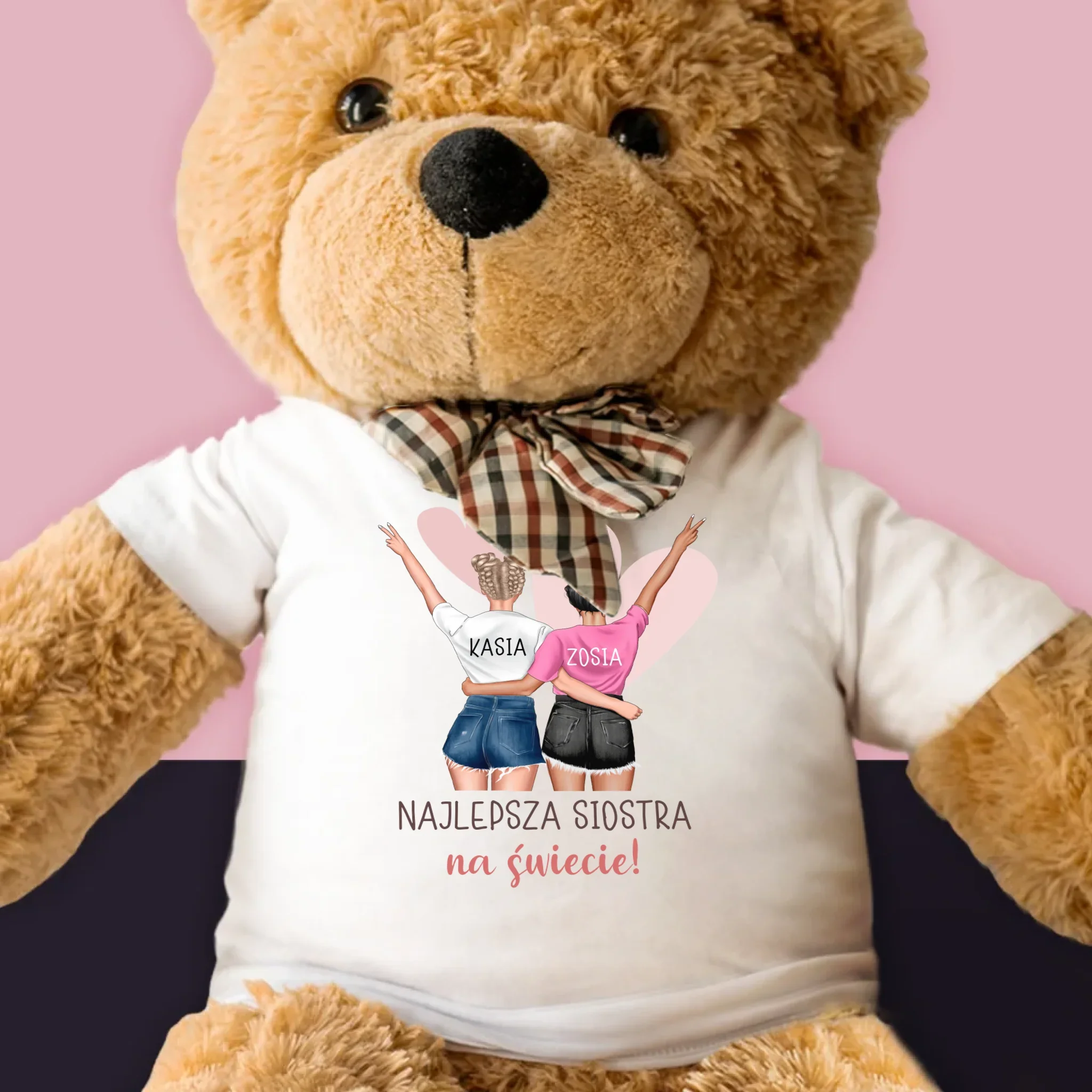 Kreator Postaci: Najlepsza Siostra Na Świecie - Pluszowy Miś 90 cm - Image 2
