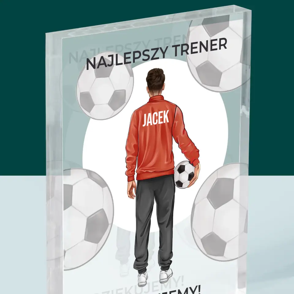 Kreator Postaci: Najlepszy Trener - Blok Akrylowy - Image 2