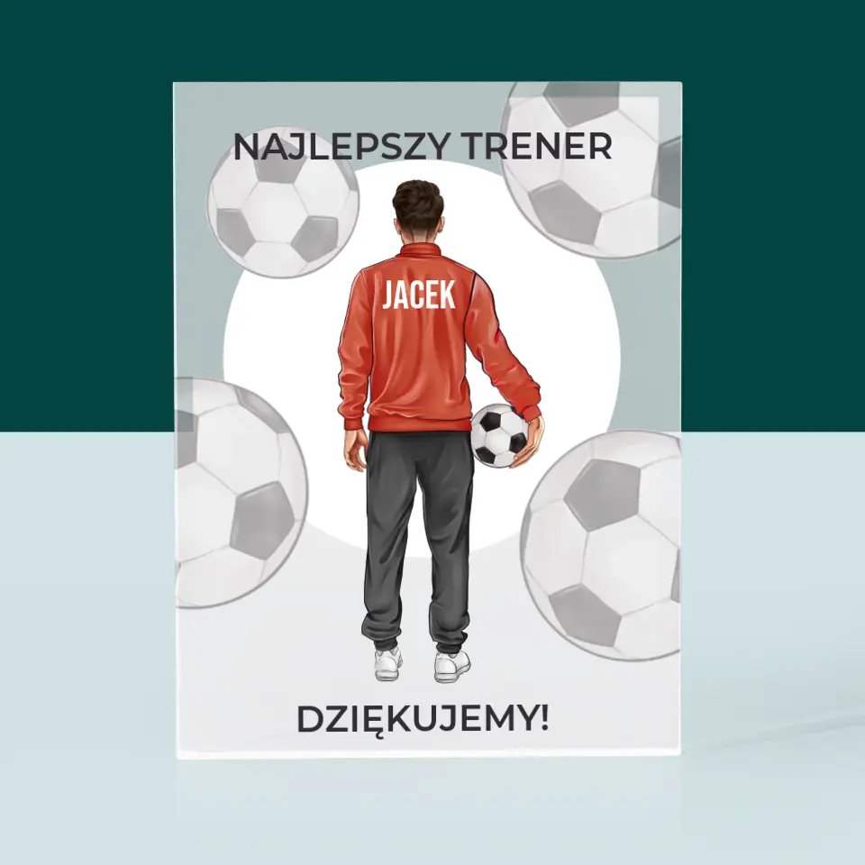 Kreator Postaci: Najlepszy Trener - Blok Akrylowy - Image 3
