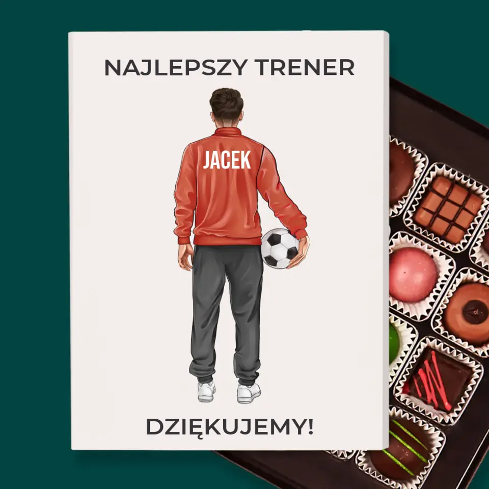 Kreator Postaci: Najlepszy Trener - Personalizowane Praliny - Image 2