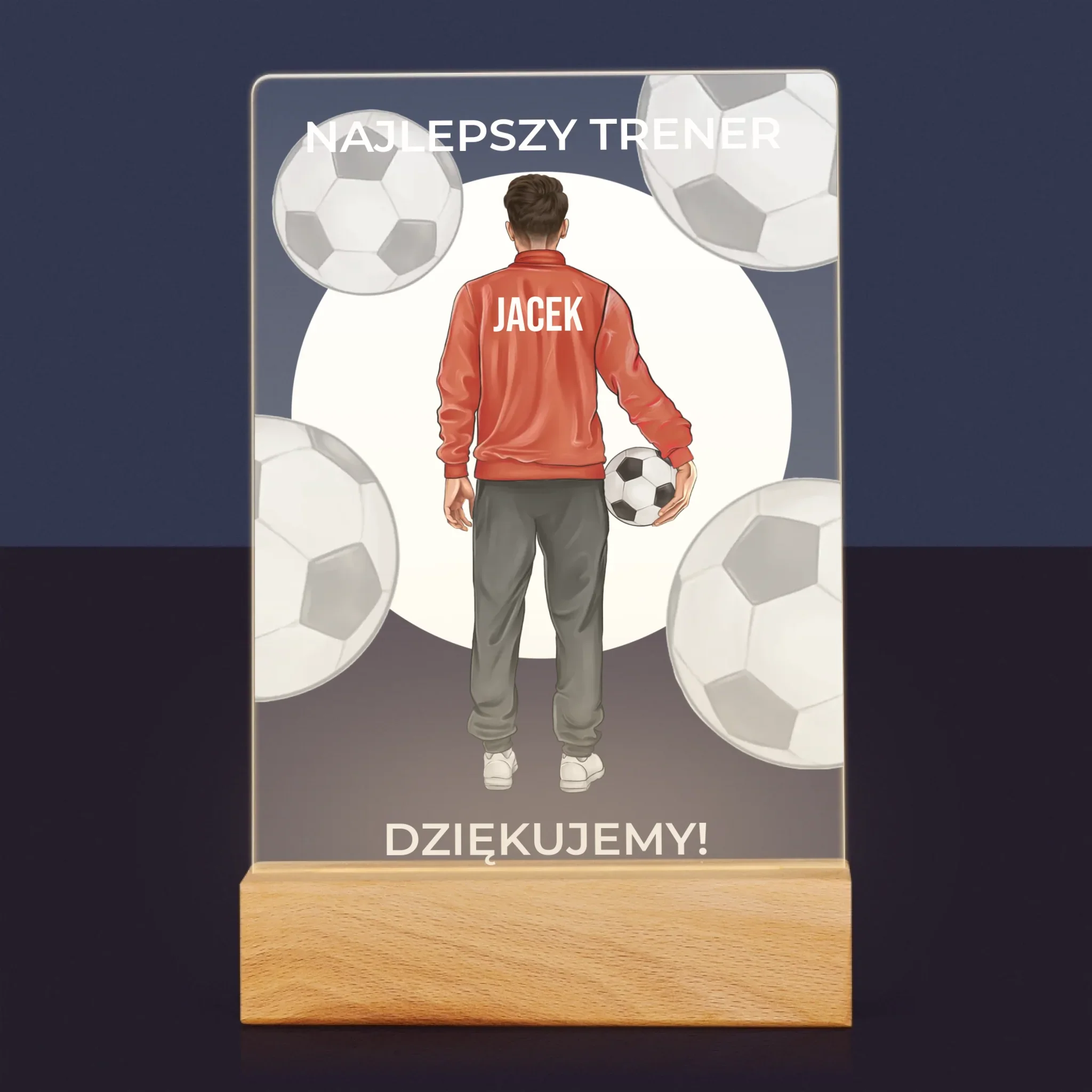 Kreator Postaci: Najlepszy Trener - Wydruk Na Szkle Akrylowym - Image 7