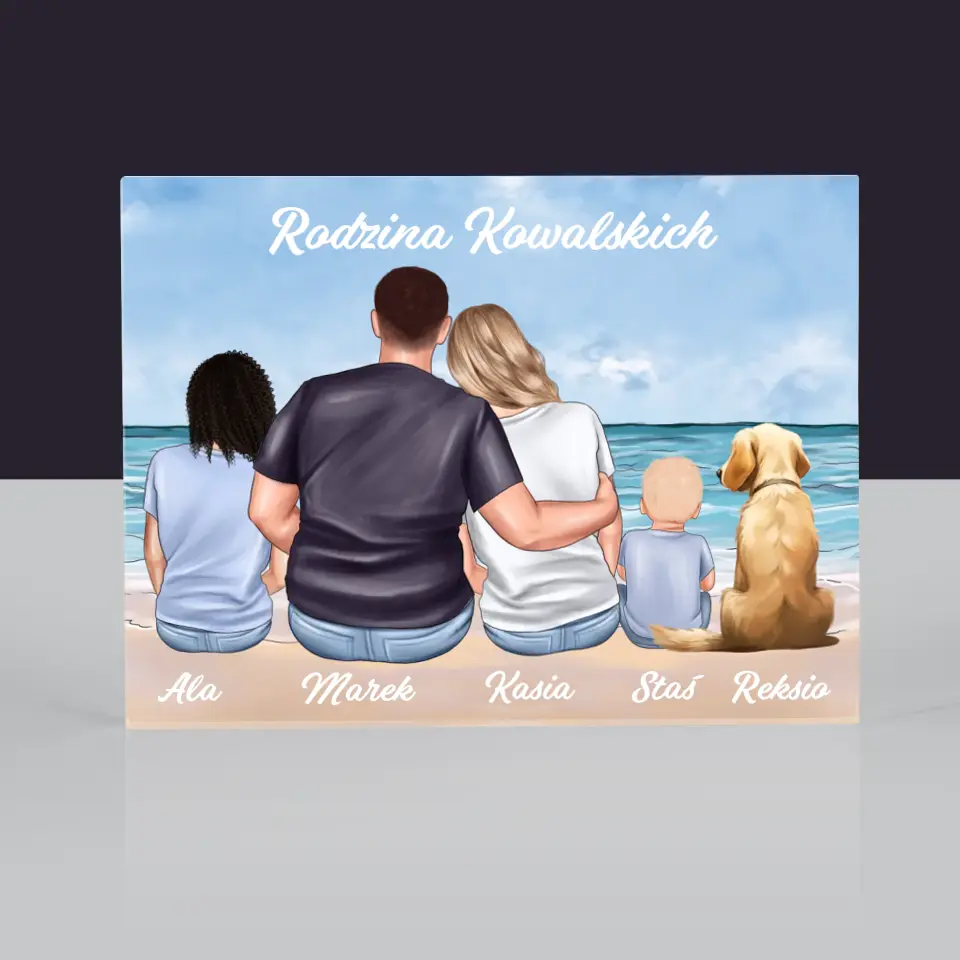 Kreator Postaci: Portret Rodzinny - Blok Akrylowy - Image 3
