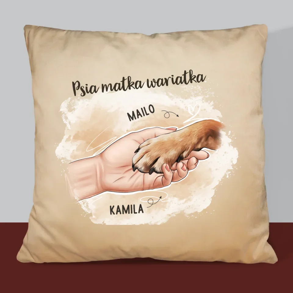 Kreator Postaci: Psia Matka - Personalizowana Poduszka - Image 6