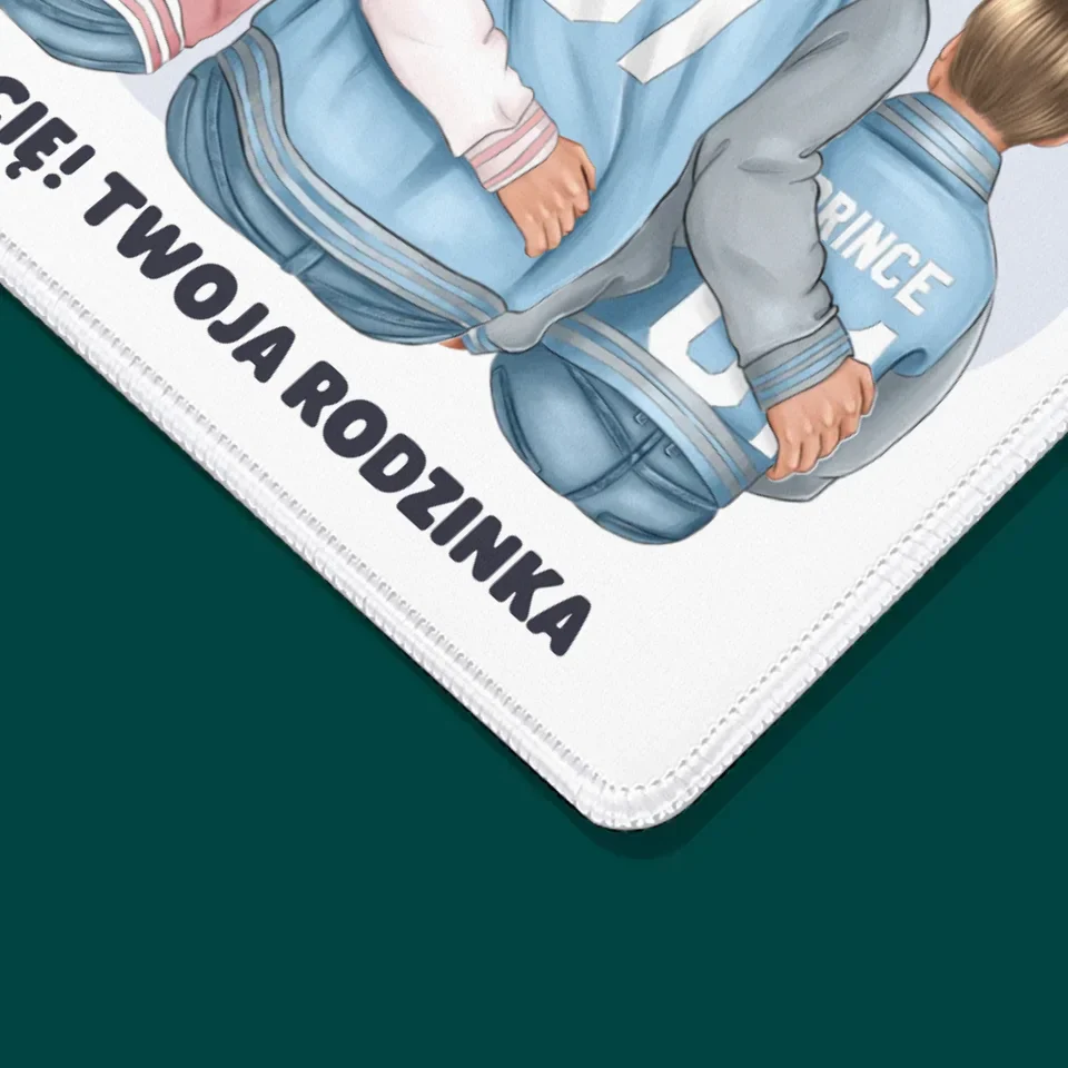 Kreator Postaci: Rodzina W Bluzach - Podkładka Pod Myszkę - Image 4