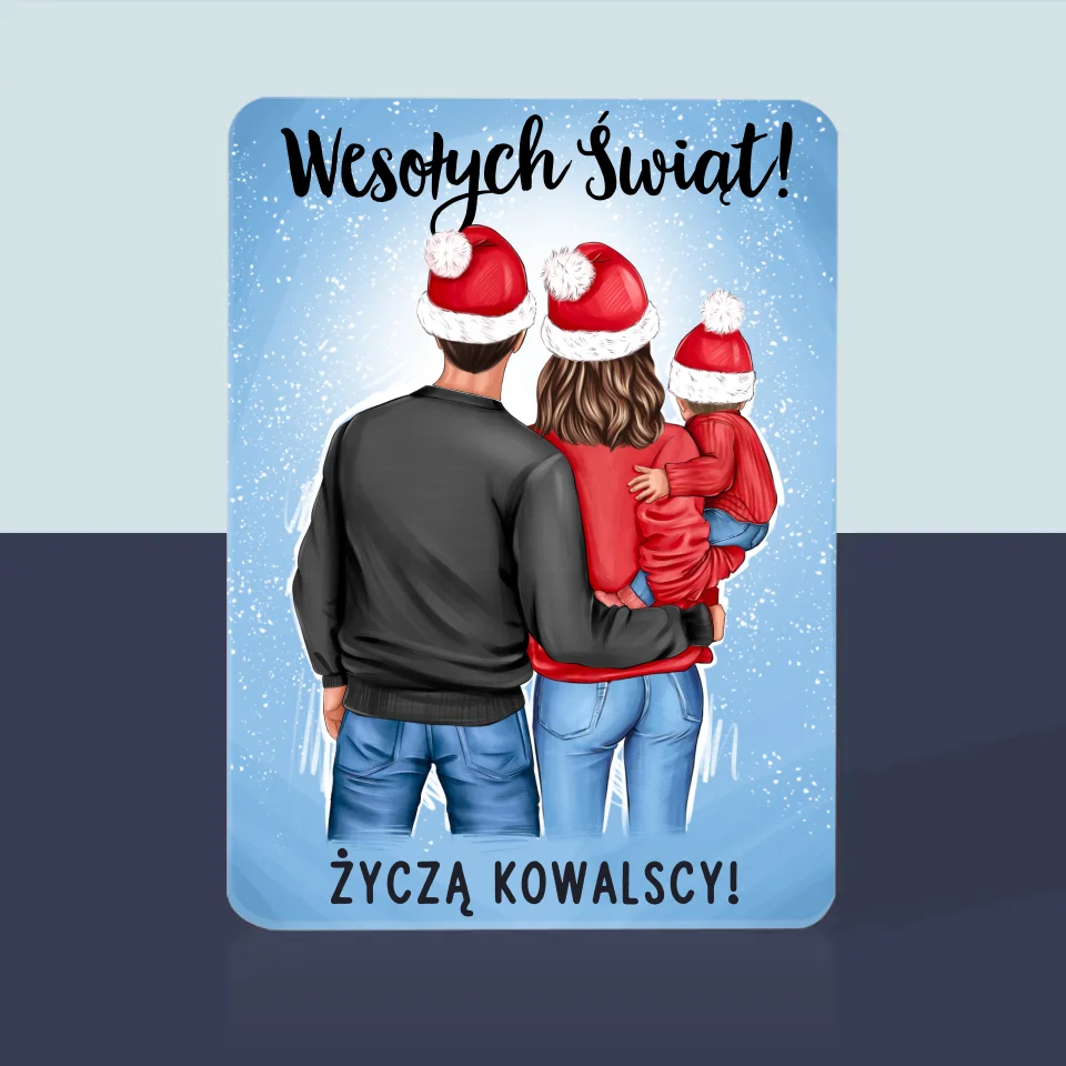 Kreator Postaci: Świąteczna Rodzina - Karty Do Gry - Image 5