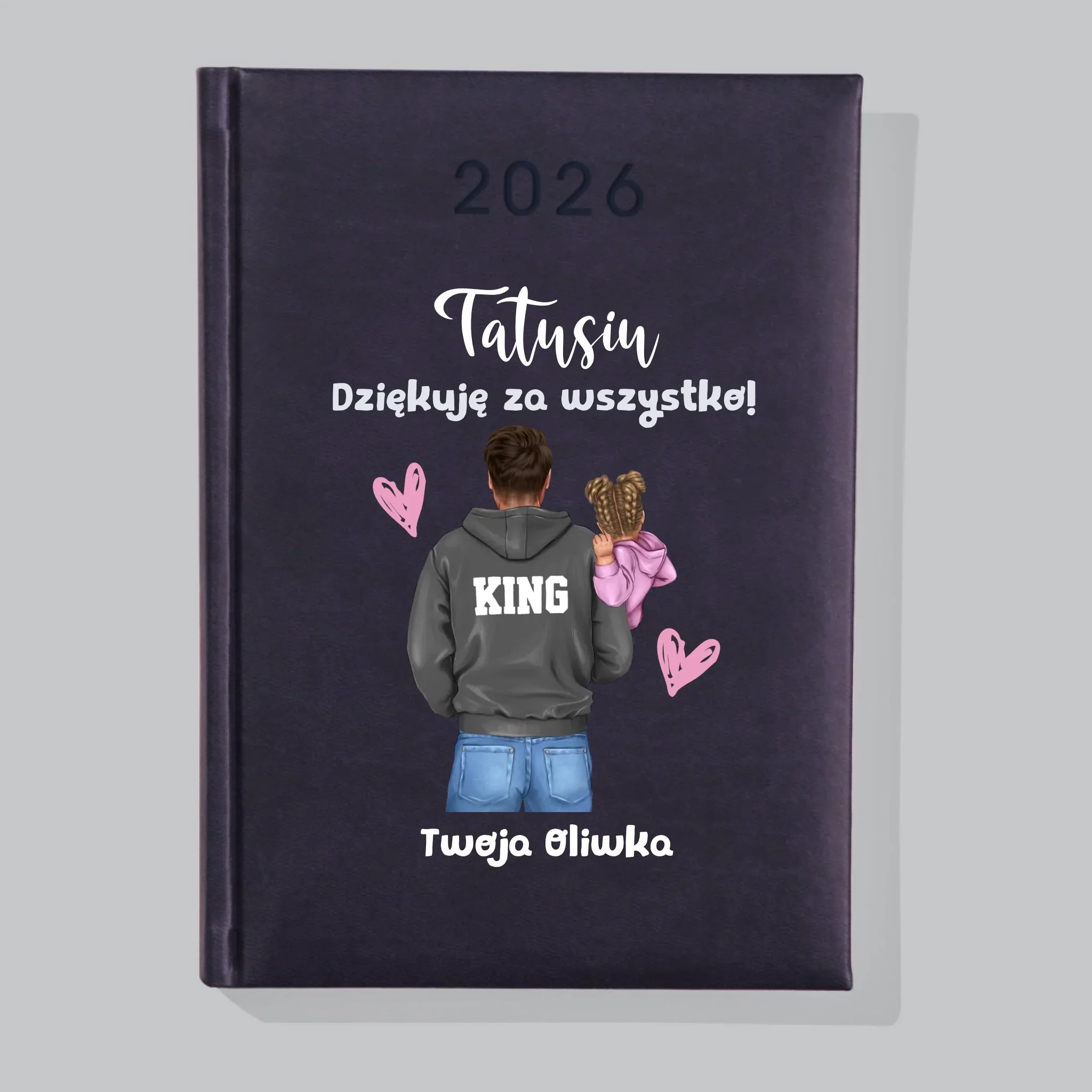 Kreator Postaci: Tata z Dzieckiem - Kalendarz Książkowy - Image 2