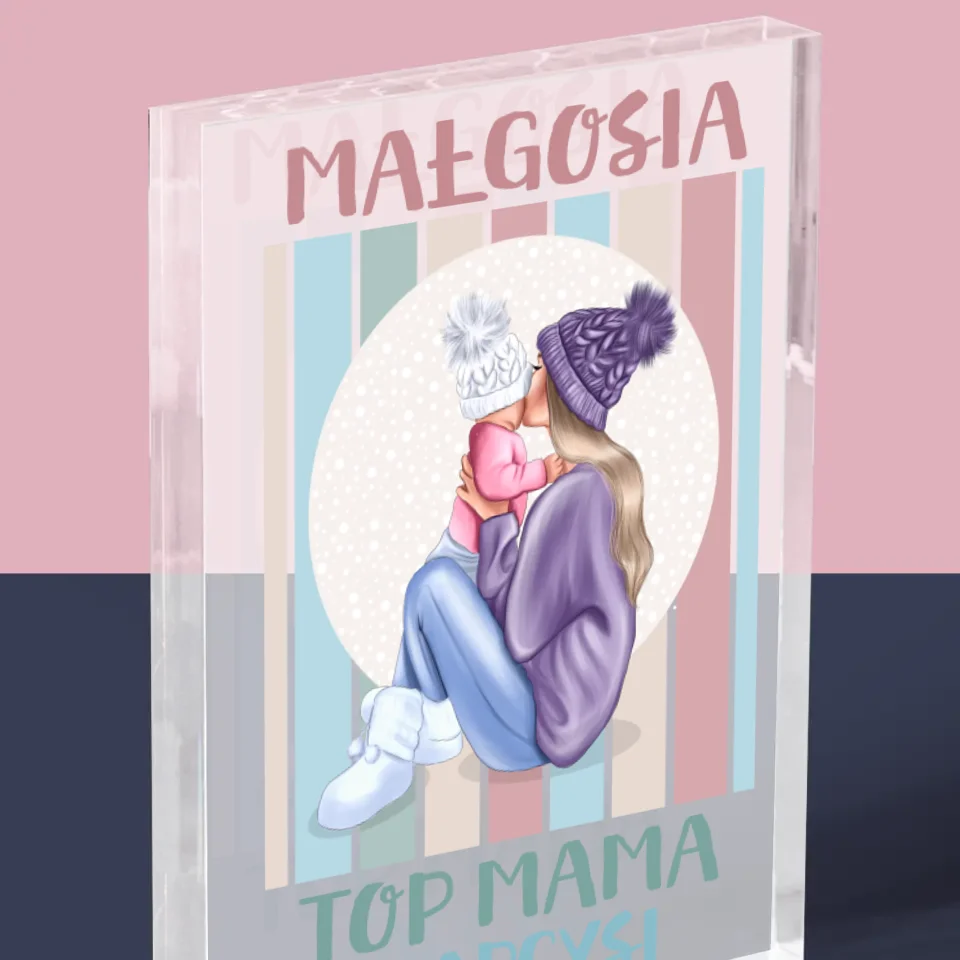 Kreator Postaci: Top Mama - Blok Akrylowy z Nadrukiem - Image 2