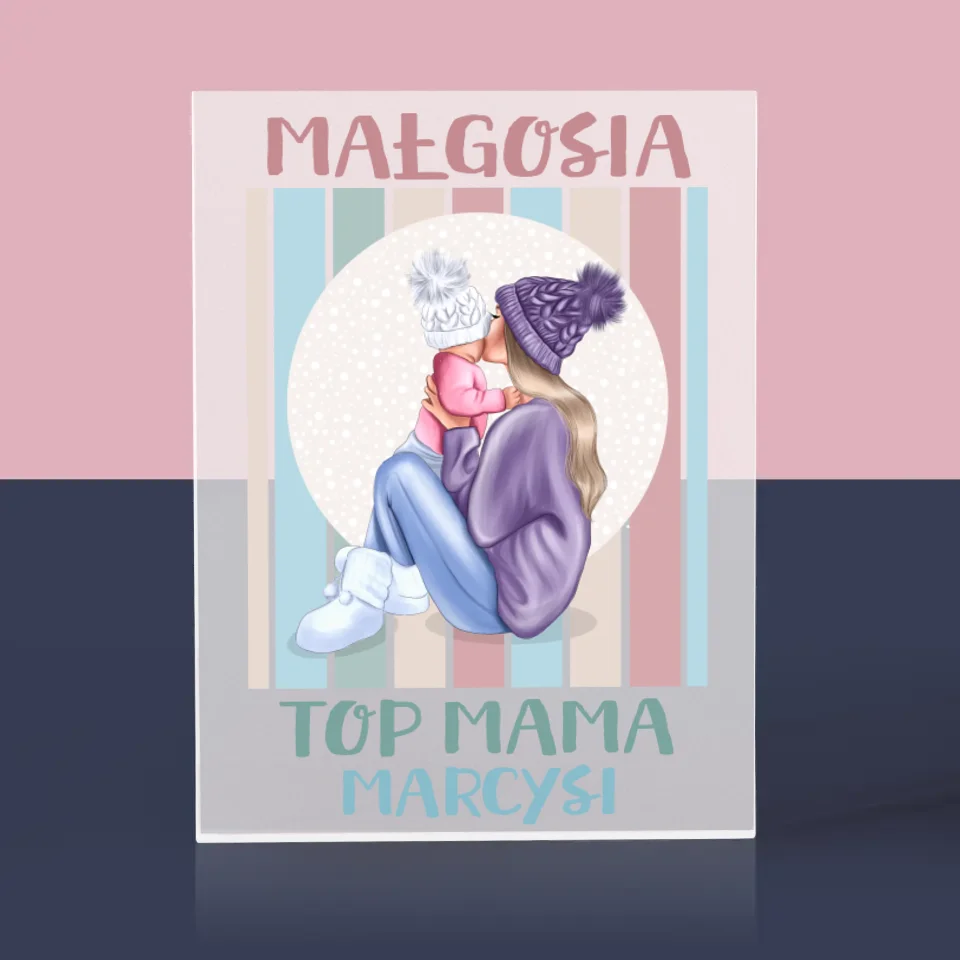 Kreator Postaci: Top Mama - Blok Akrylowy z Nadrukiem - Image 3