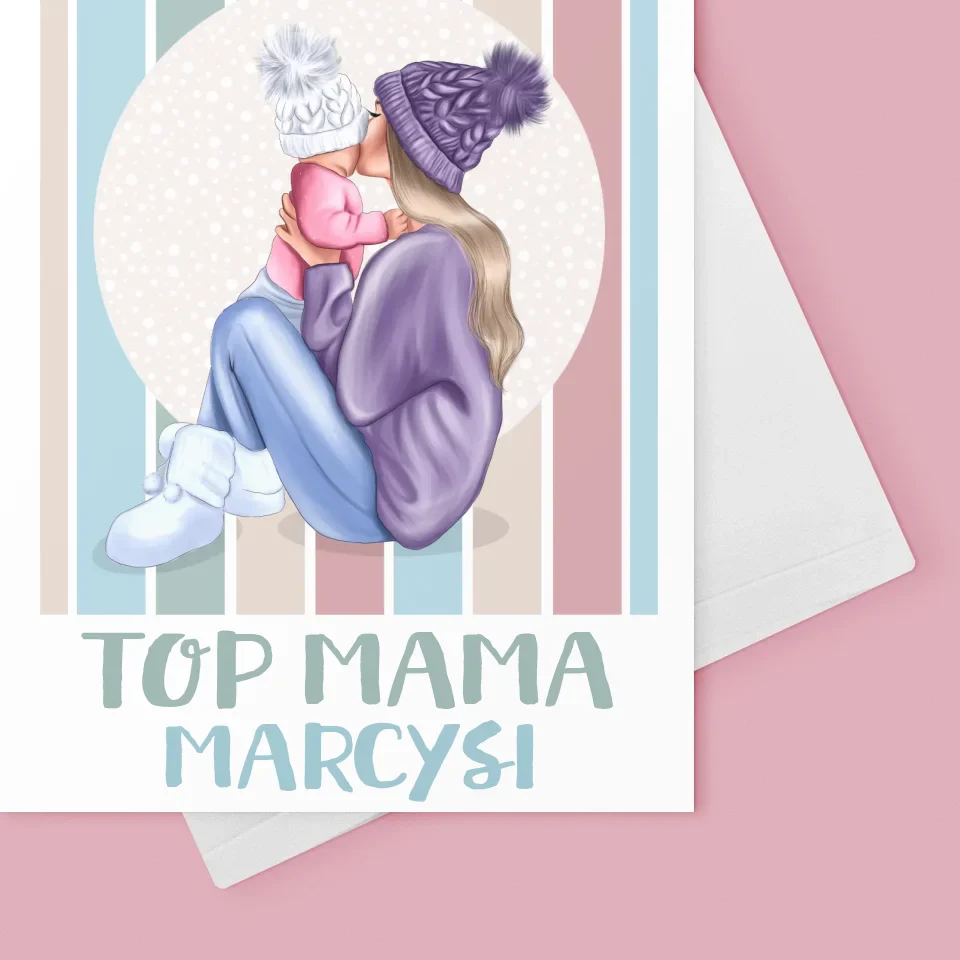 Kreator Postaci: Top Mama - Kartka z Życzeniami - Image 4