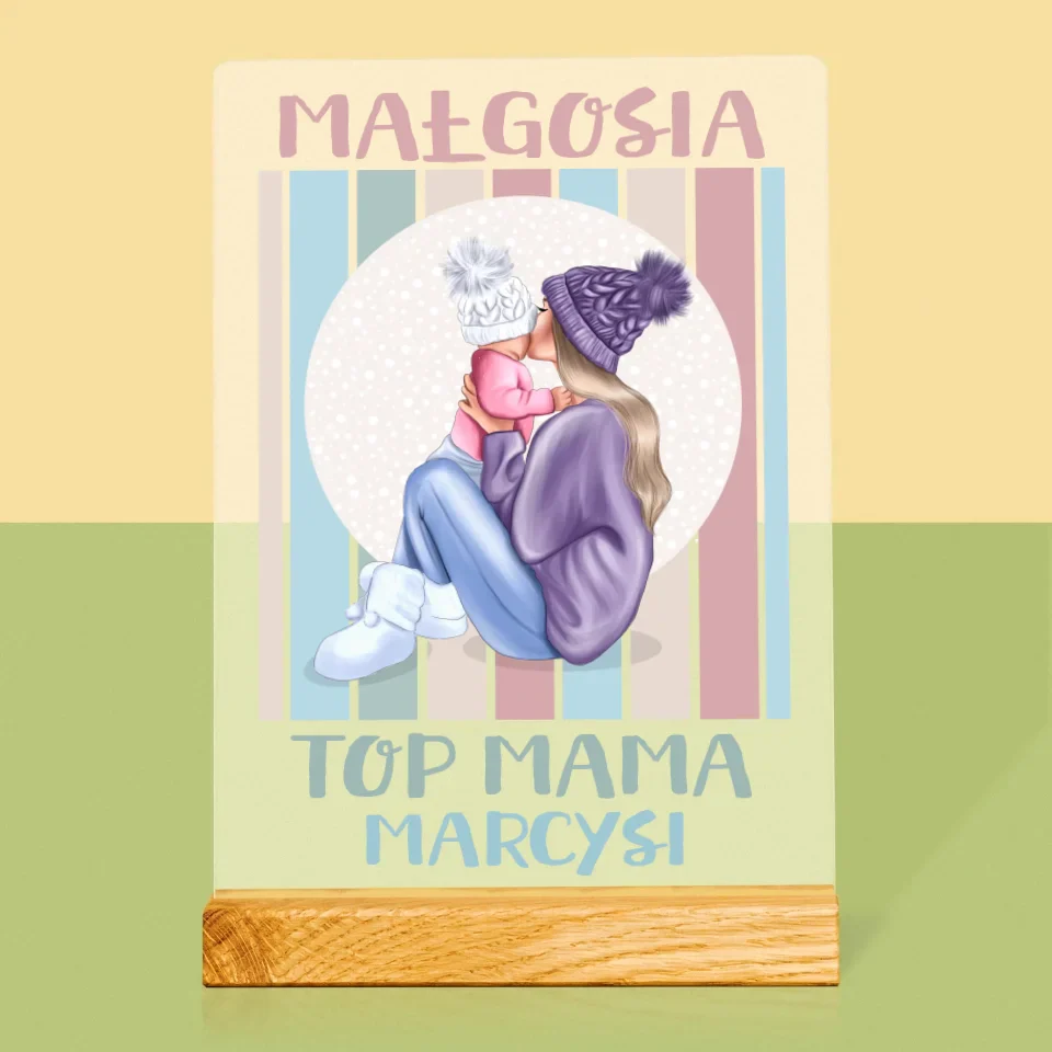 Kreator Postaci: Top Mama - Wydruk Na Szkle Akrylowym - Image 3