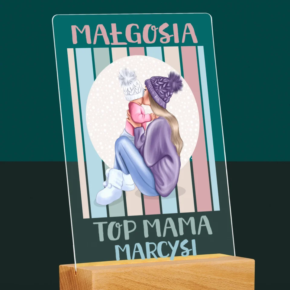 Kreator Postaci: Top Mama - Wydruk Na Szkle Akrylowym - Image 6