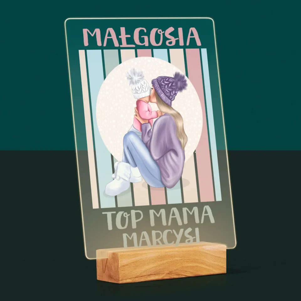 Kreator Postaci: Top Mama - Wydruk Na Szkle Akrylowym - Image 8