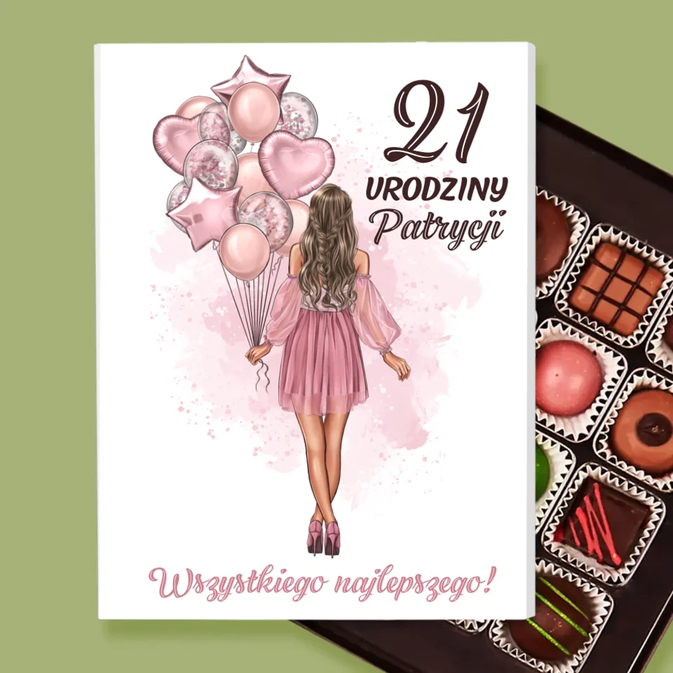 Kreator Postaci: Urodziny Balony - Praliny - Image 2