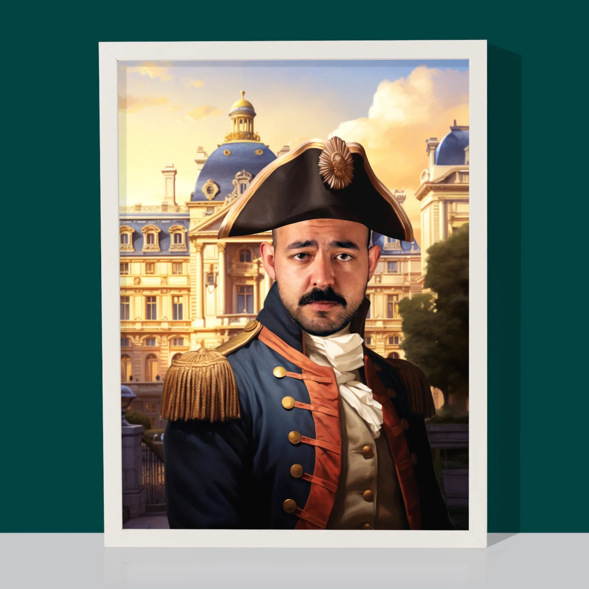 Królewski Portret: Dowódca - Wydruk z Twoim Zdjęciem - Image 4