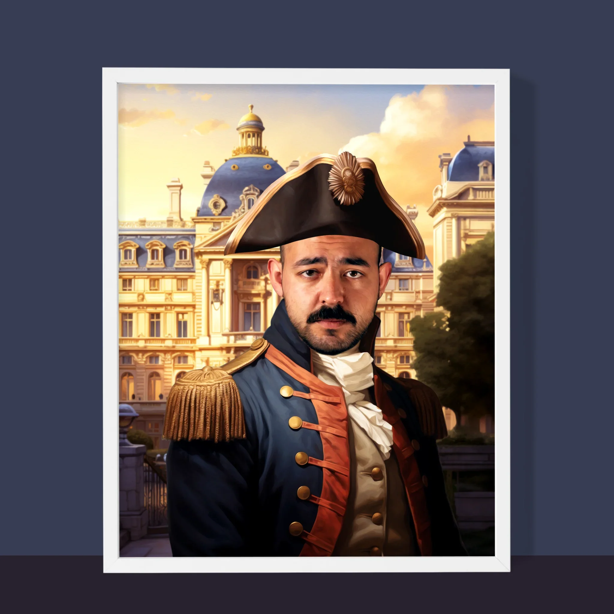 Królewski Portret: Dowódca - Wydruk z Twoim Zdjęciem - Image 6