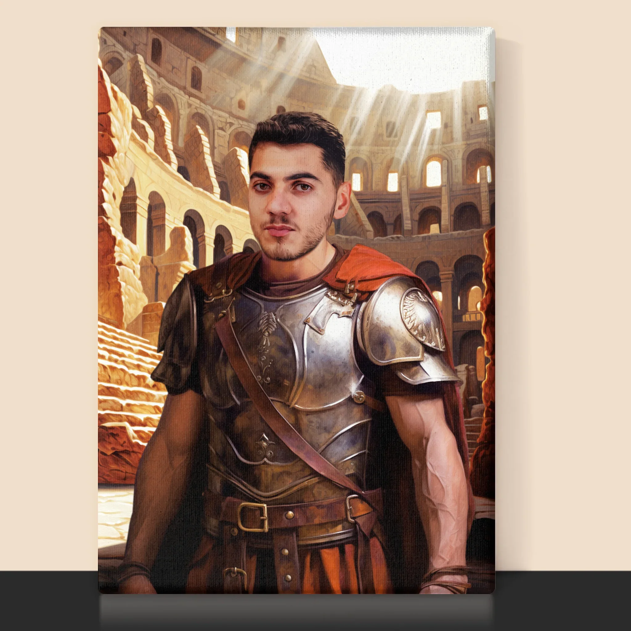Królewski Portret: Gladiator - Wydruk z Twoim Zdjęciem - Image 12