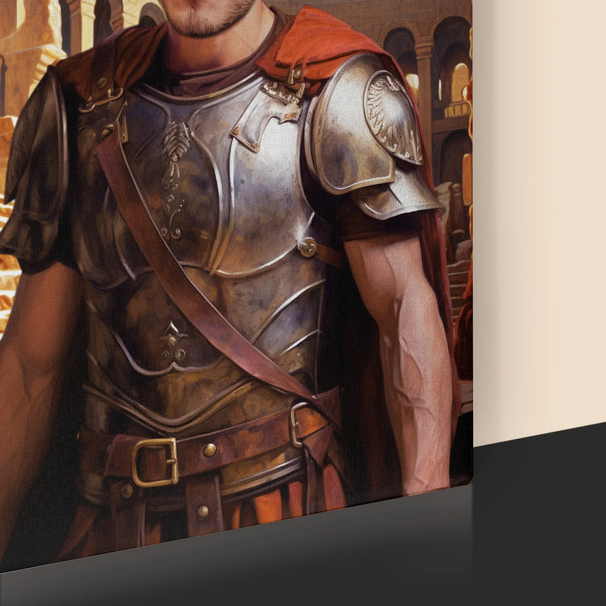 Królewski Portret: Gladiator - Wydruk z Twoim Zdjęciem - Image 13