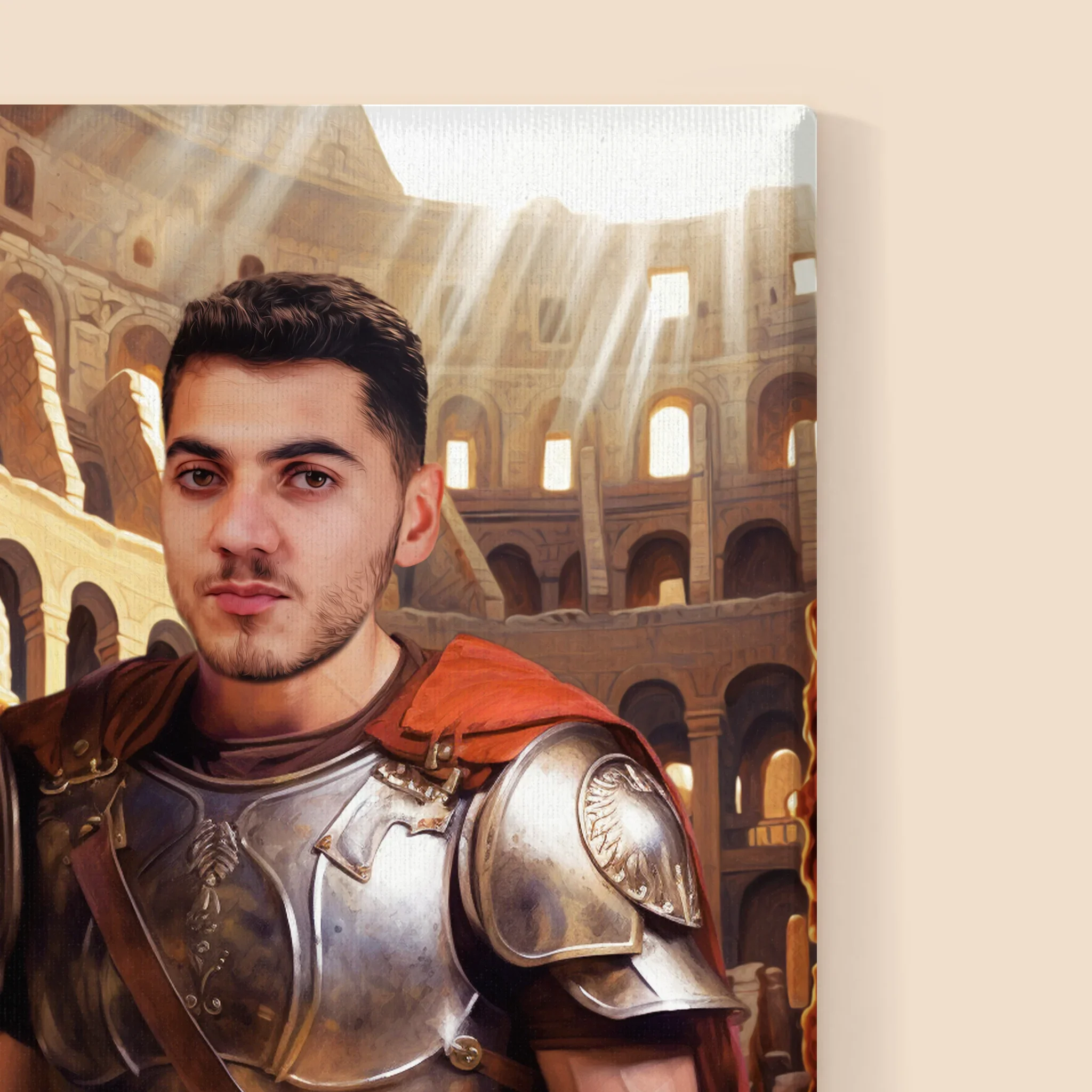 Królewski Portret: Gladiator - Wydruk z Twoim Zdjęciem - Image 14