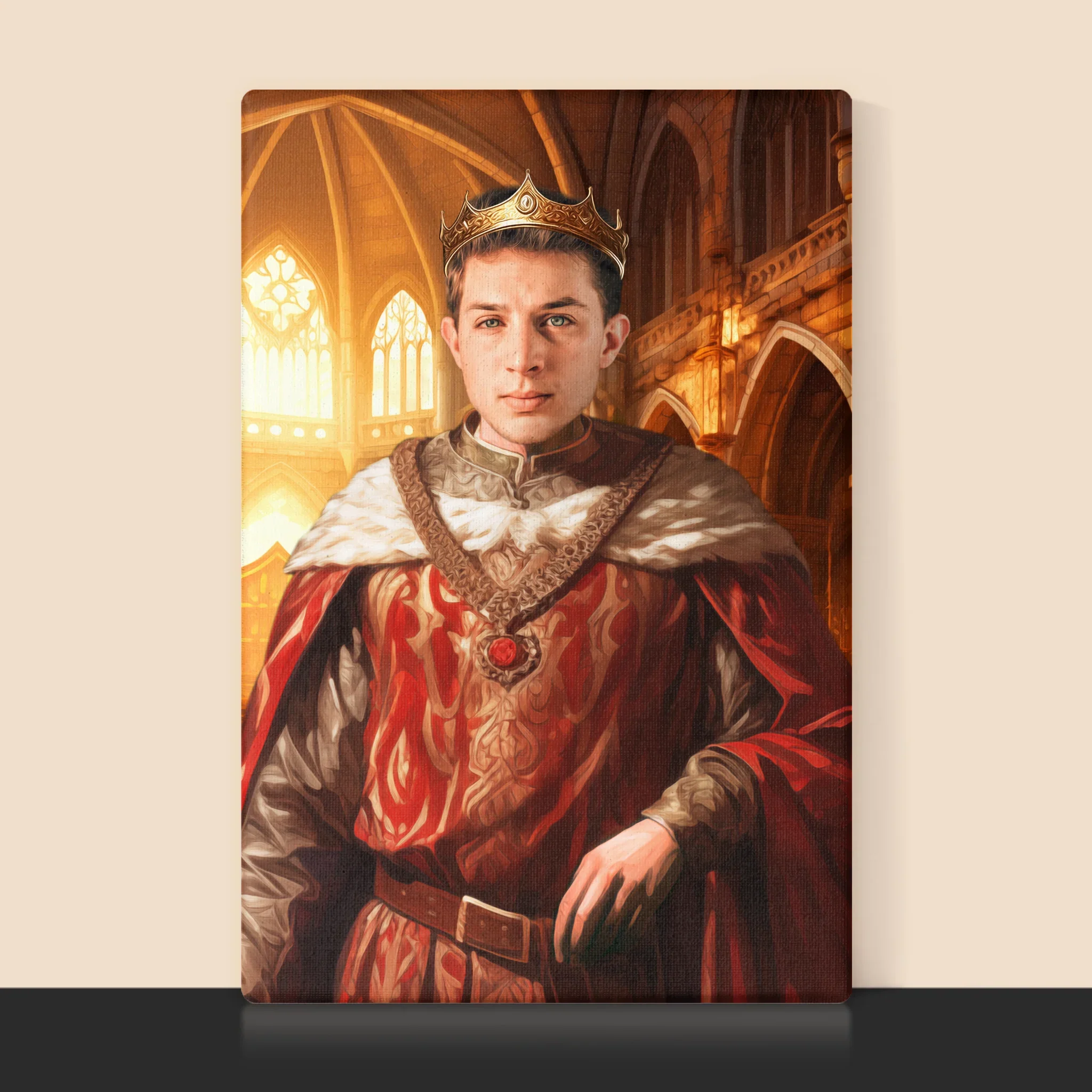 Królewski Portret: Król - Wydruk z Twoim Zdjęciem - Image 8