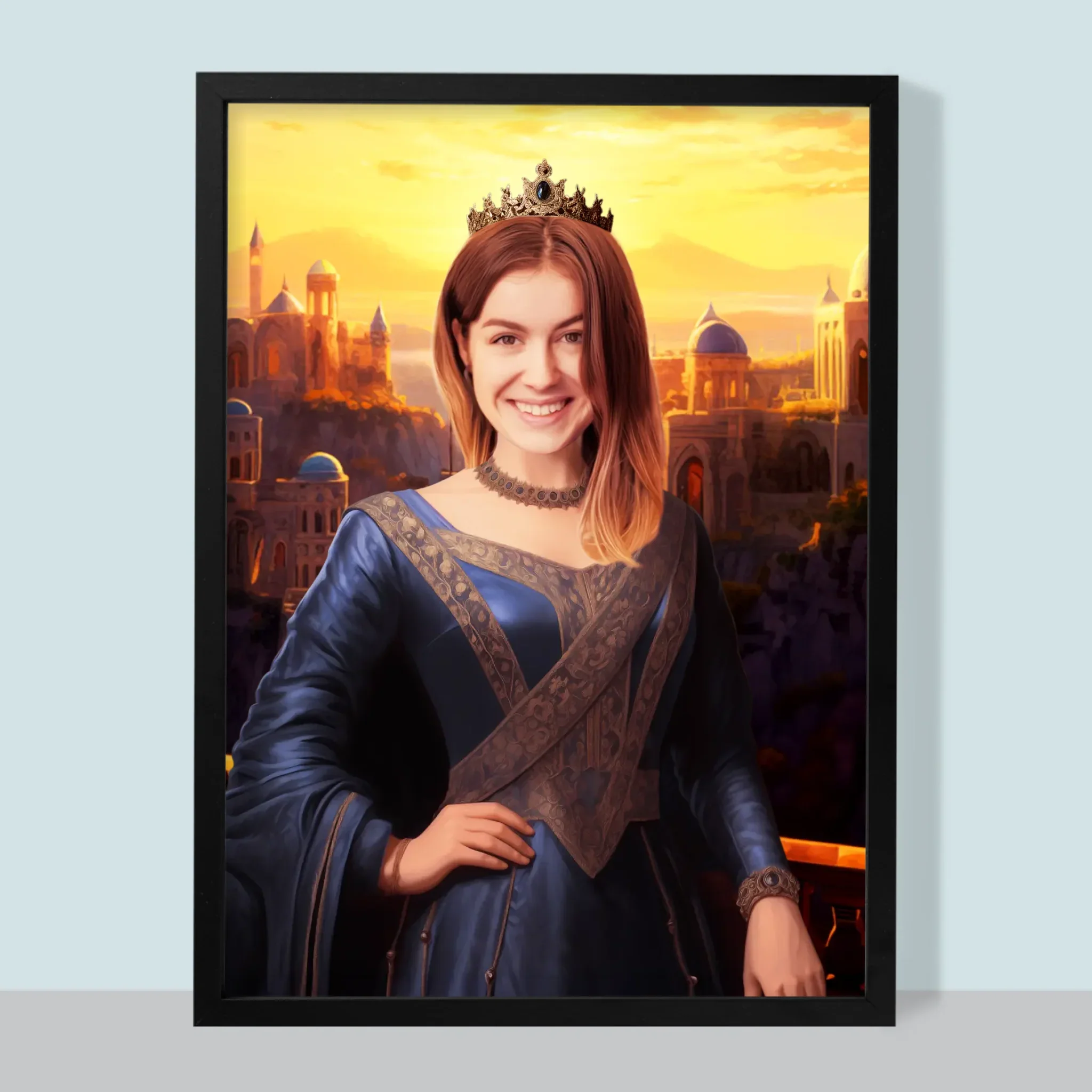 Królewski Portret: Księżna - Wydruk z Twoim Zdjęciem - Image 7
