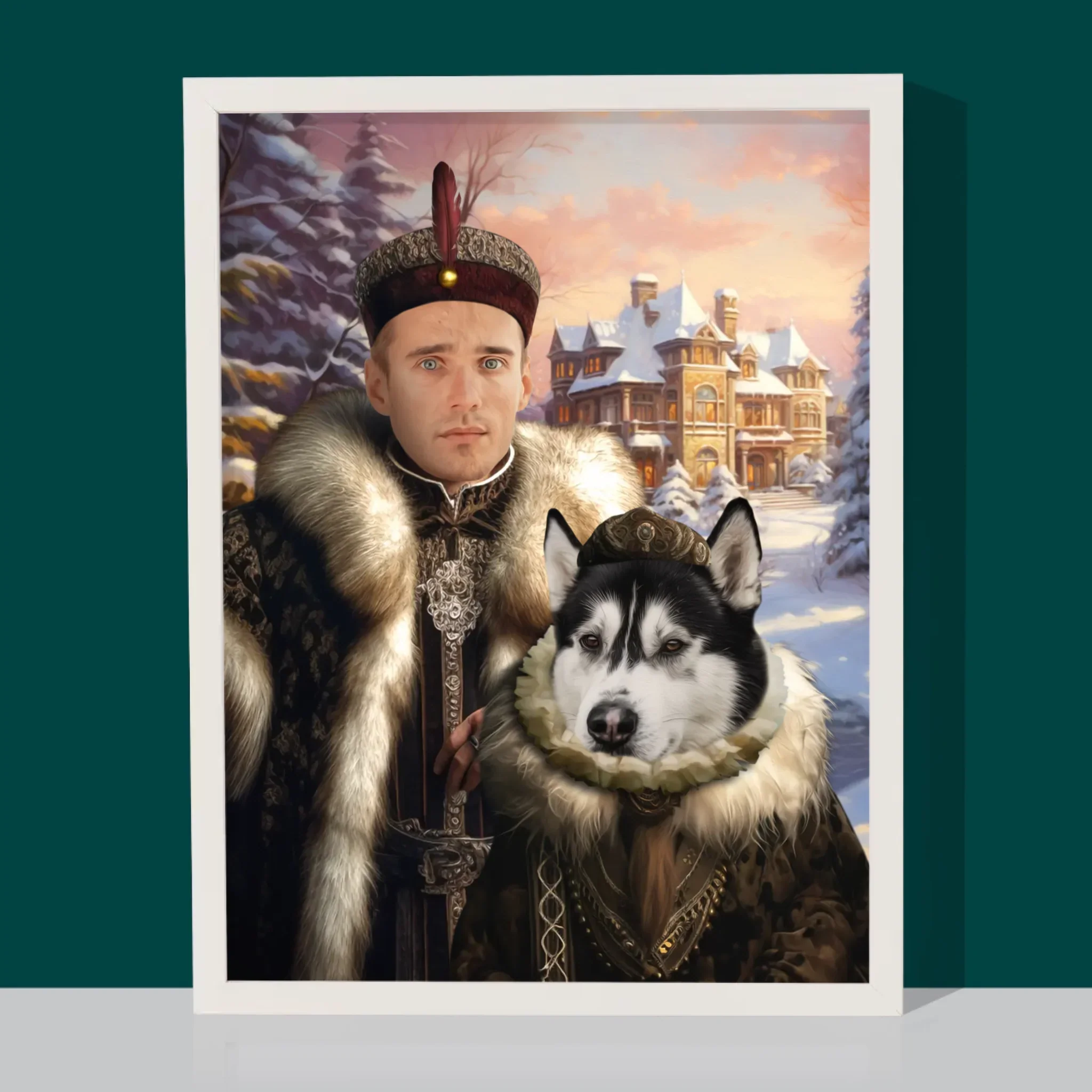 Królewski Portret: Szlachta - Wydruk z Twoim Zdjęciem - Image 4