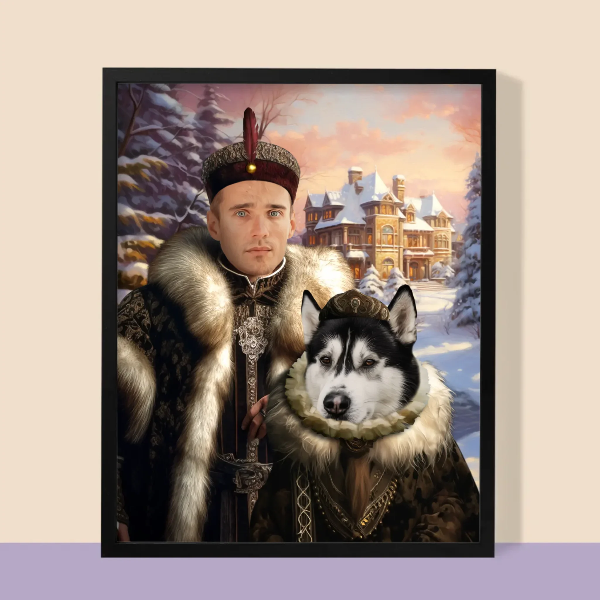 Królewski Portret: Szlachta - Wydruk z Twoim Zdjęciem - Image 5