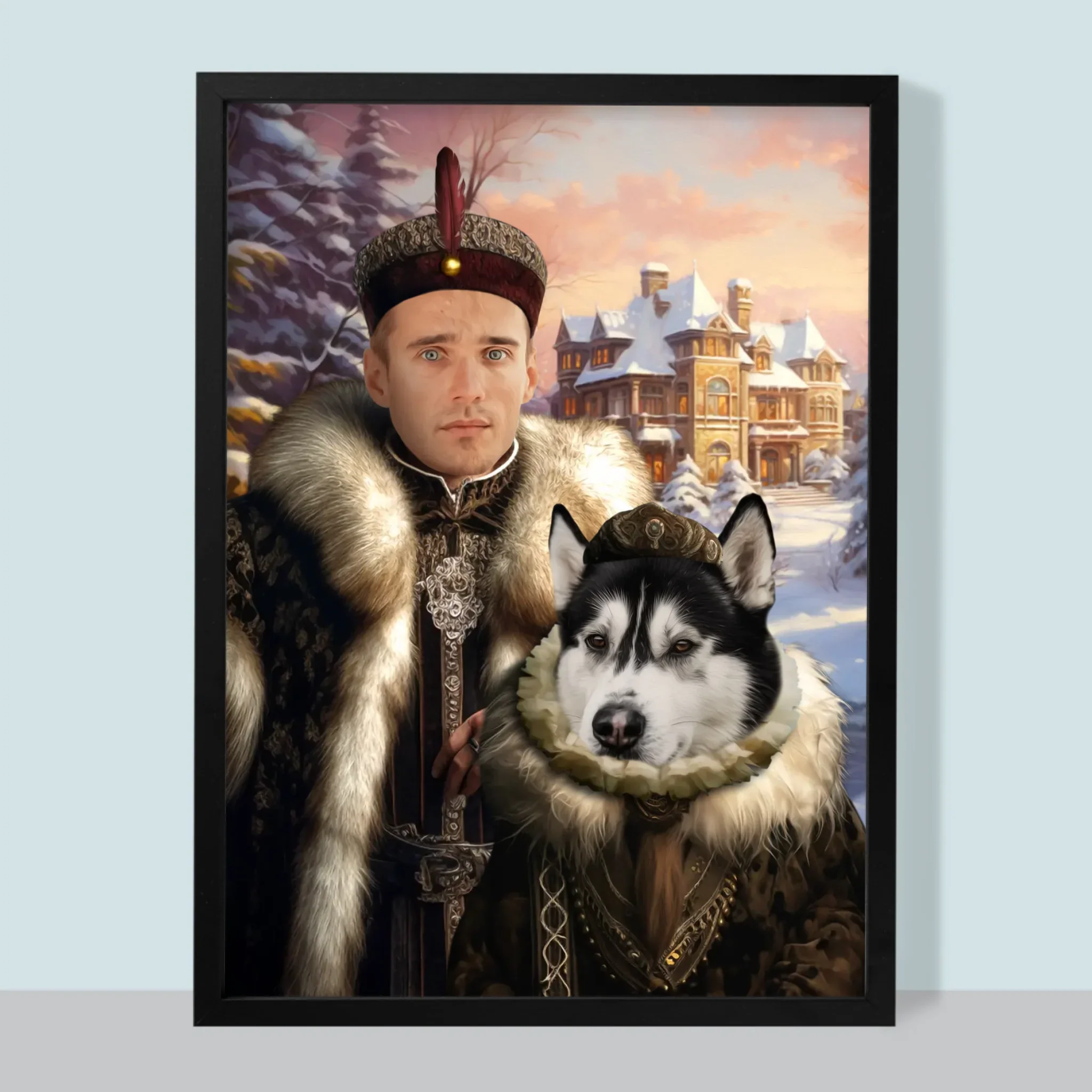 Królewski Portret: Szlachta - Wydruk z Twoim Zdjęciem - Image 7