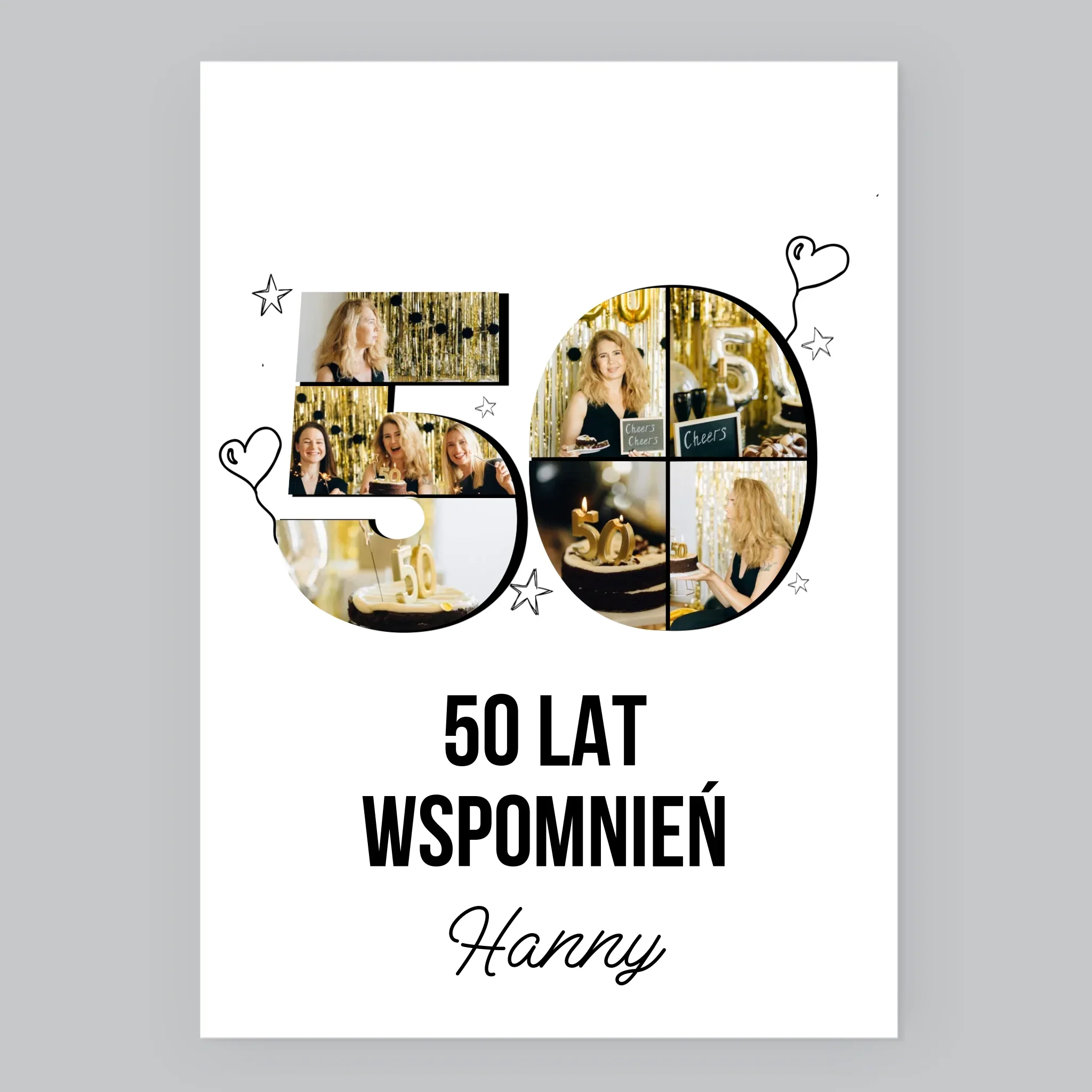 Kształt Ze Zdjęć: 50 Lat Wspomnień - Wydruk Obramowany - Image 7