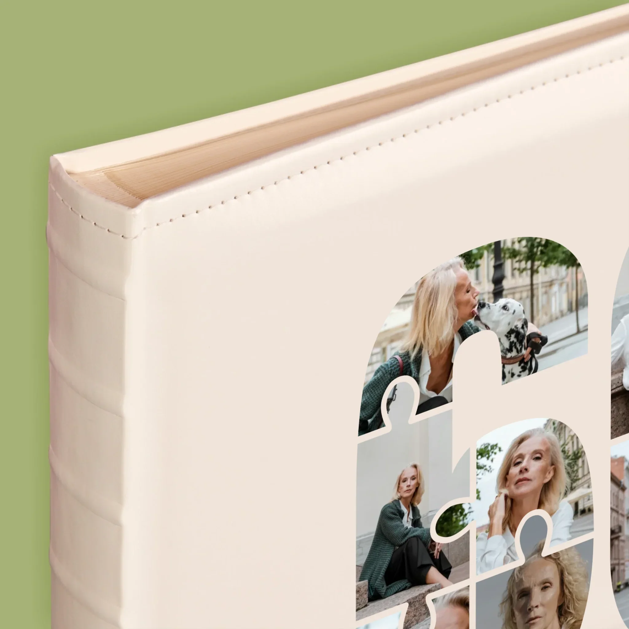 Kształt Ze Zdjęć: 60 Urodziny Puzzle - Album Na Zdjęcia - Image 2