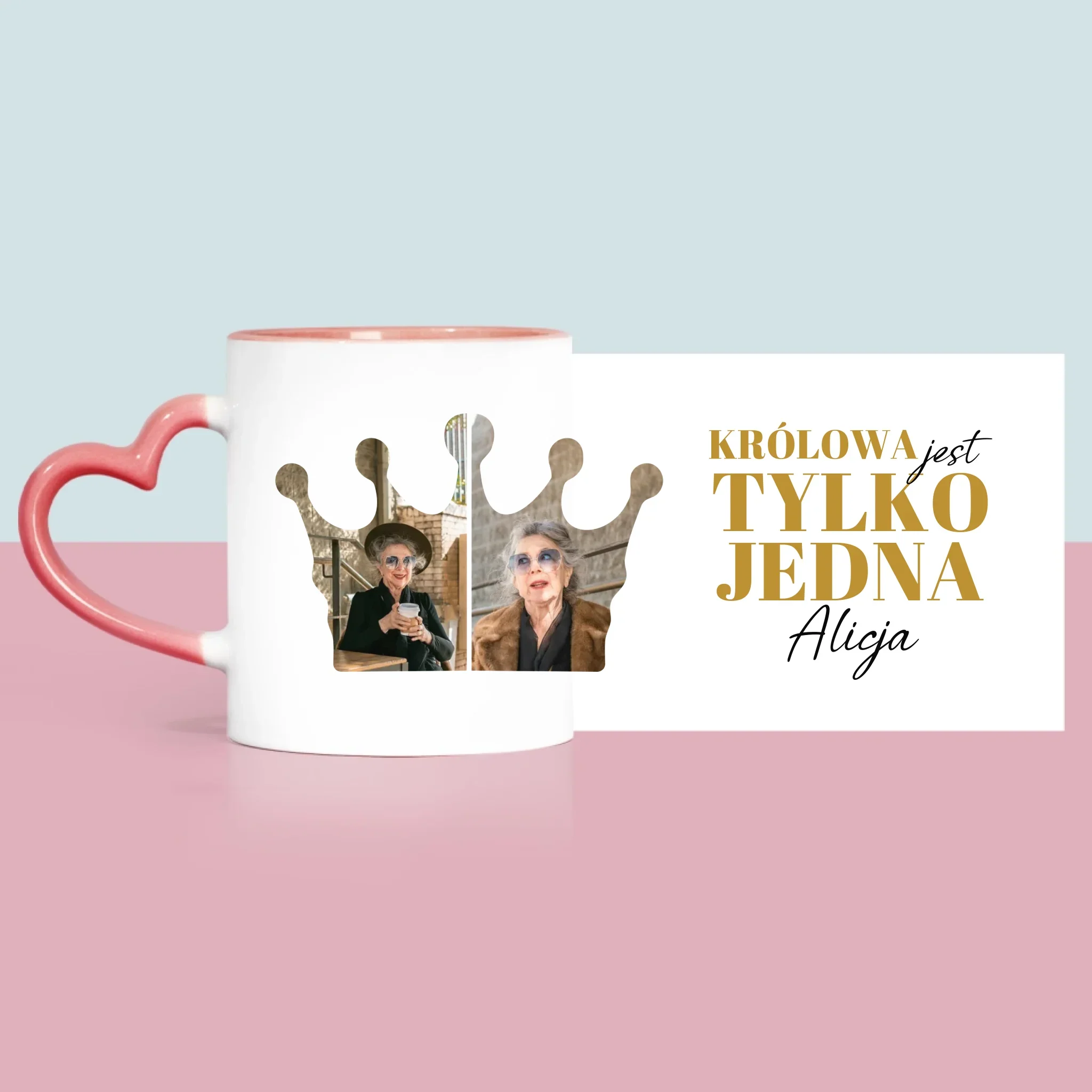 Kształt Ze Zdjęć: 70 Urodziny Królowa - Kubek z Nadrukiem - Image 10