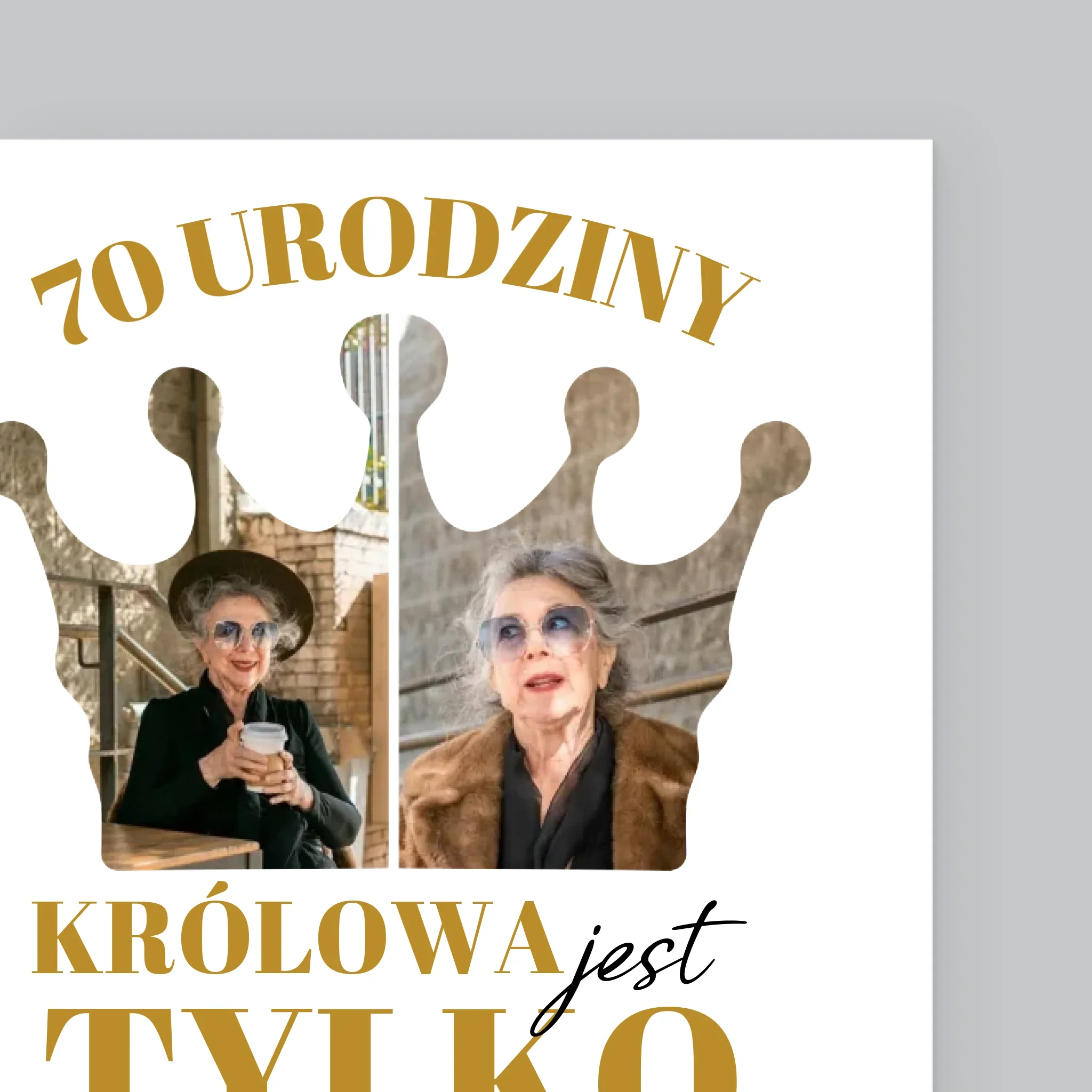 Kształt Ze Zdjęć: 70 Urodziny Królowa - Wydruk Obramowany - Image 10