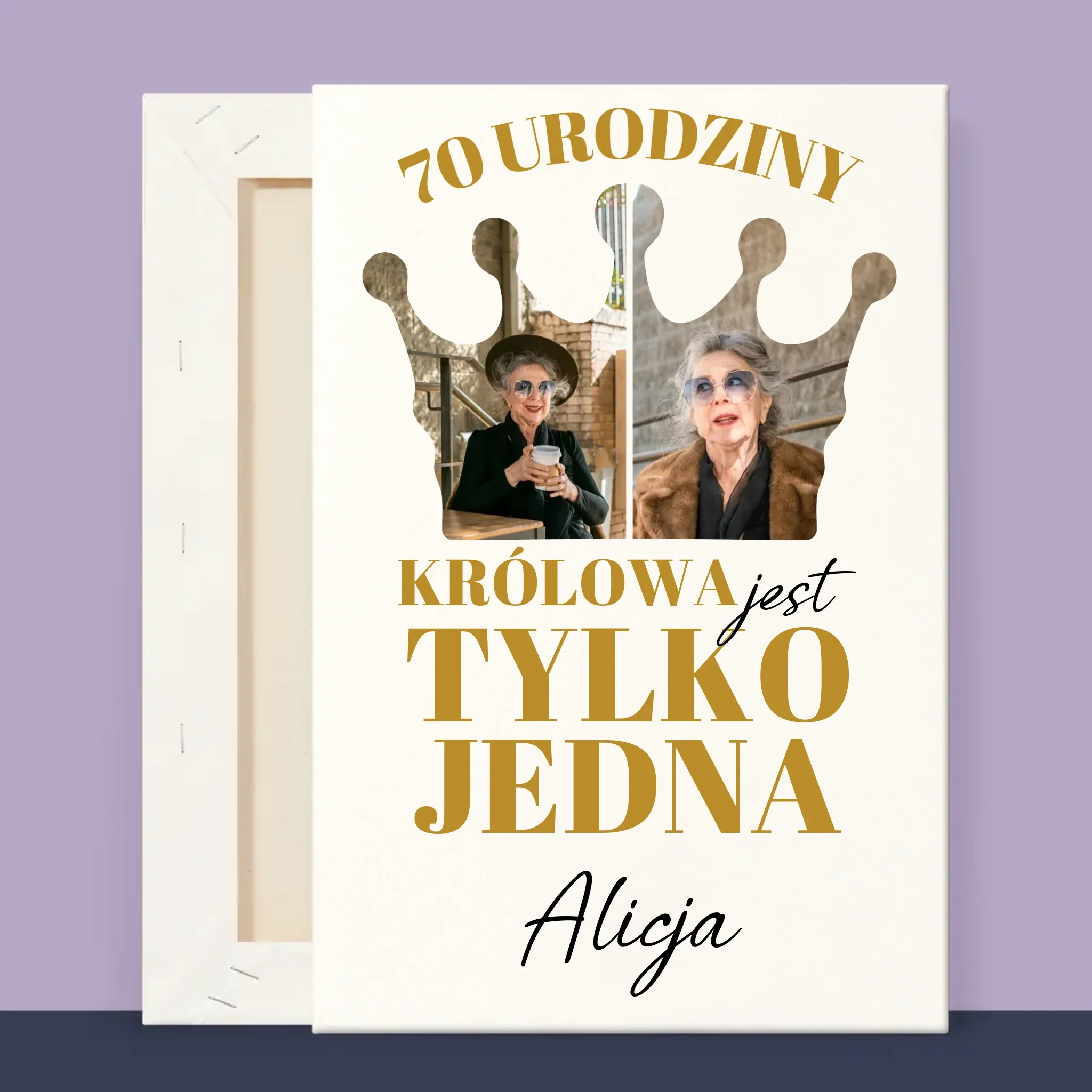 Kształt Ze Zdjęć: 70 Urodziny Królowa - Wydruk Obramowany - Image 13