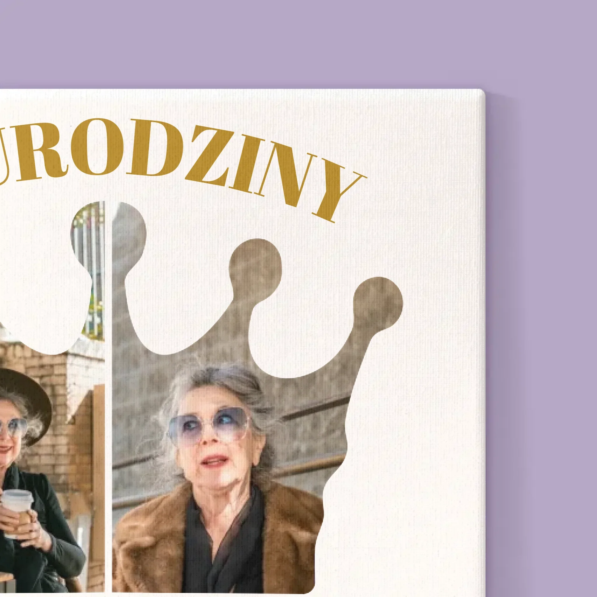 Kształt Ze Zdjęć: 70 Urodziny Królowa - Wydruk Obramowany - Image 15