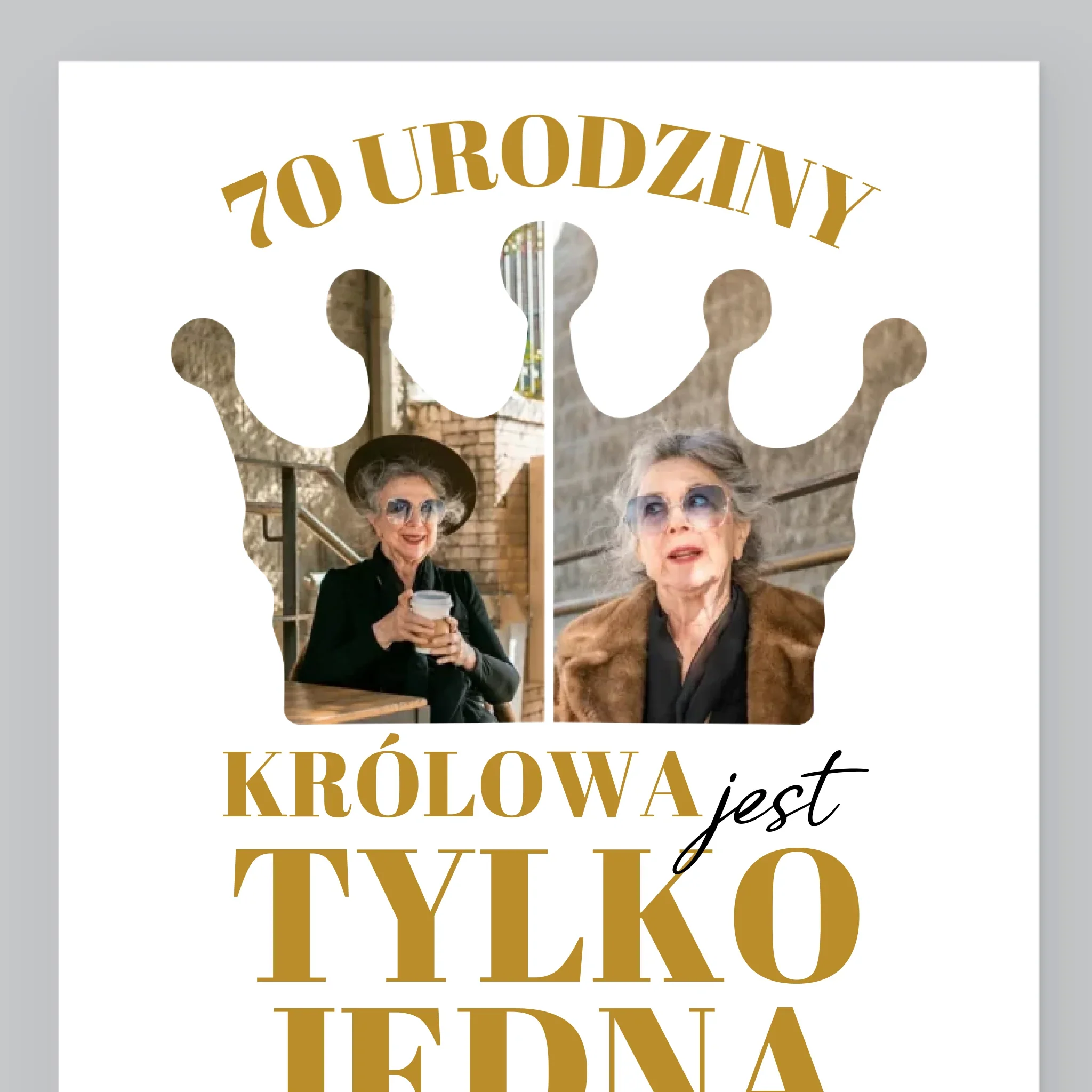 Kształt Ze Zdjęć: 70 Urodziny Królowa - Wydruk Obramowany - Image 9