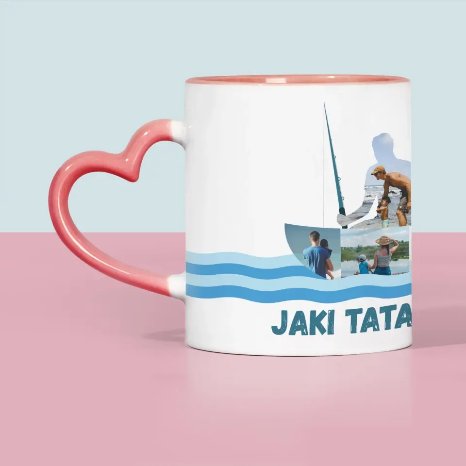 Kształt Ze Zdjęć: Jaki Tata Taki Syn - Kubek z Nadrukiem - Image 5