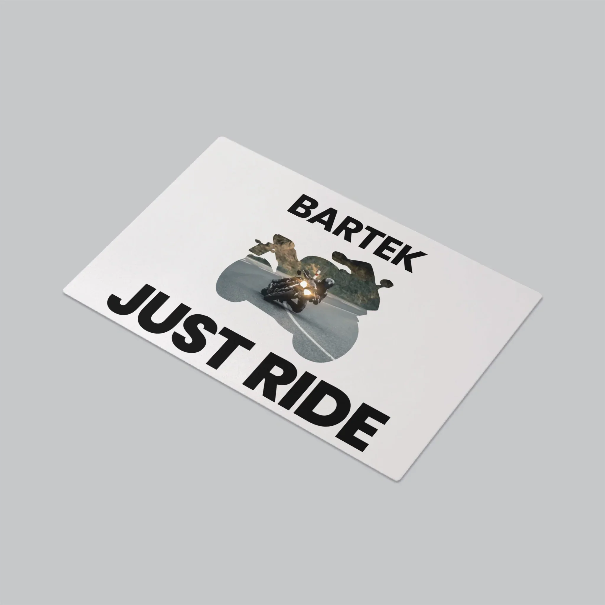 Kształt Ze Zdjęć: Just Ride - Podkładka Na Biurko - Image 3