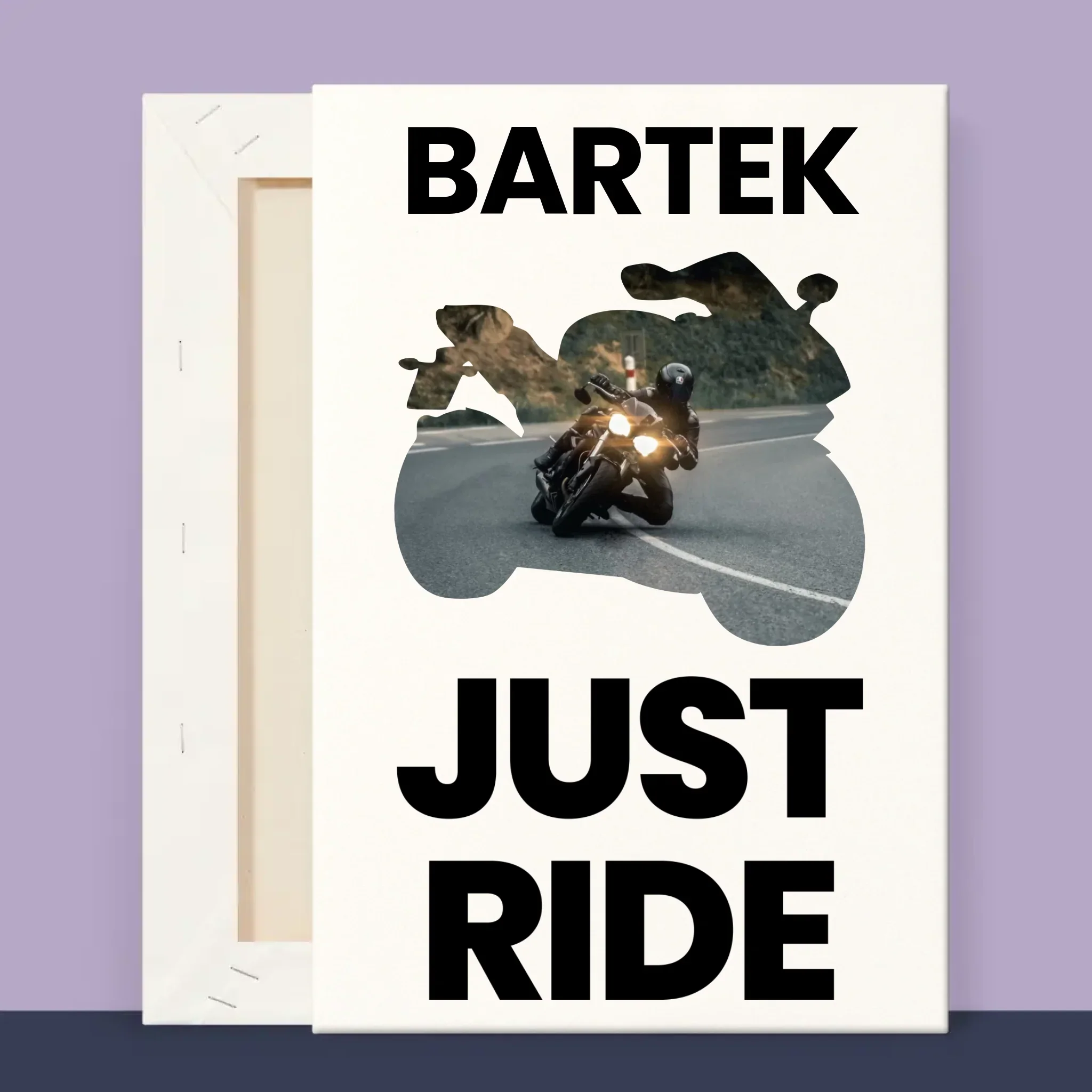 Kształt Ze Zdjęć: Just Ride - Wydruk Obramowany - Image 13