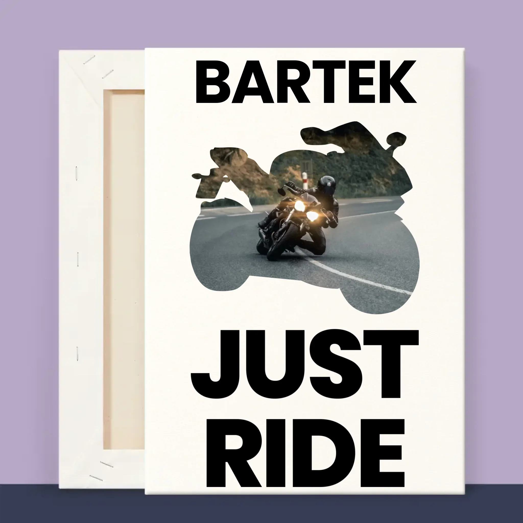 Kształt Ze Zdjęć: Just Ride - Wydruk Obramowany - Image 14