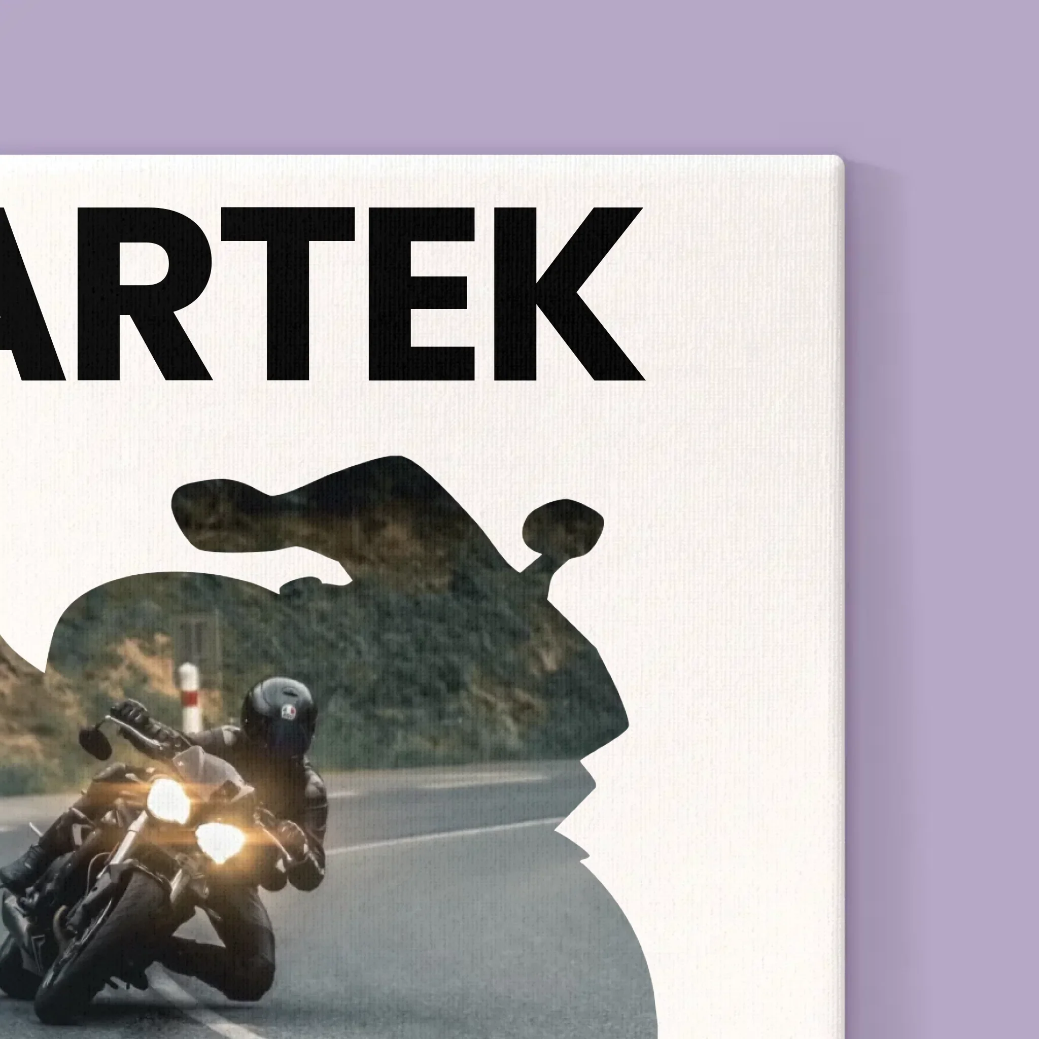 Kształt Ze Zdjęć: Just Ride - Wydruk Obramowany - Image 15